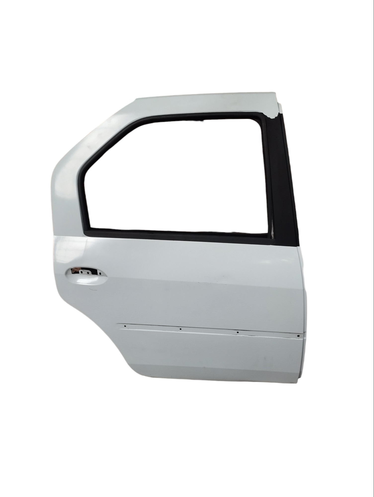 Porta Traseira Direita Renault Logan 2010 Traseira Direito Branco