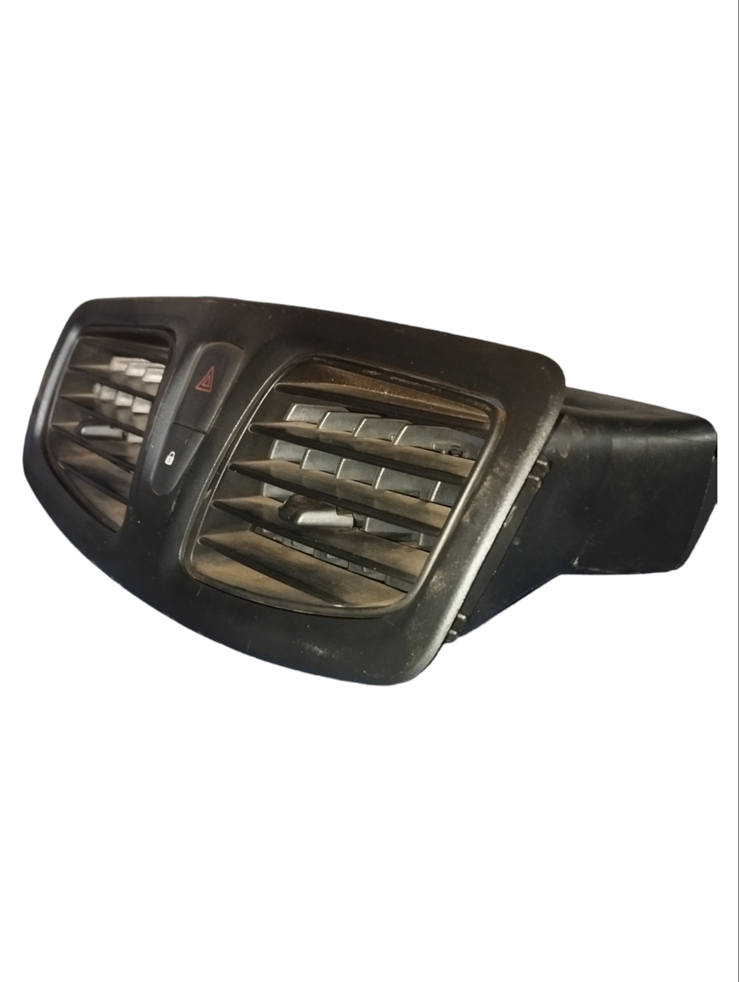 Difusor De Ar Central Renault Fluence Com Botão Alerta 2014 4