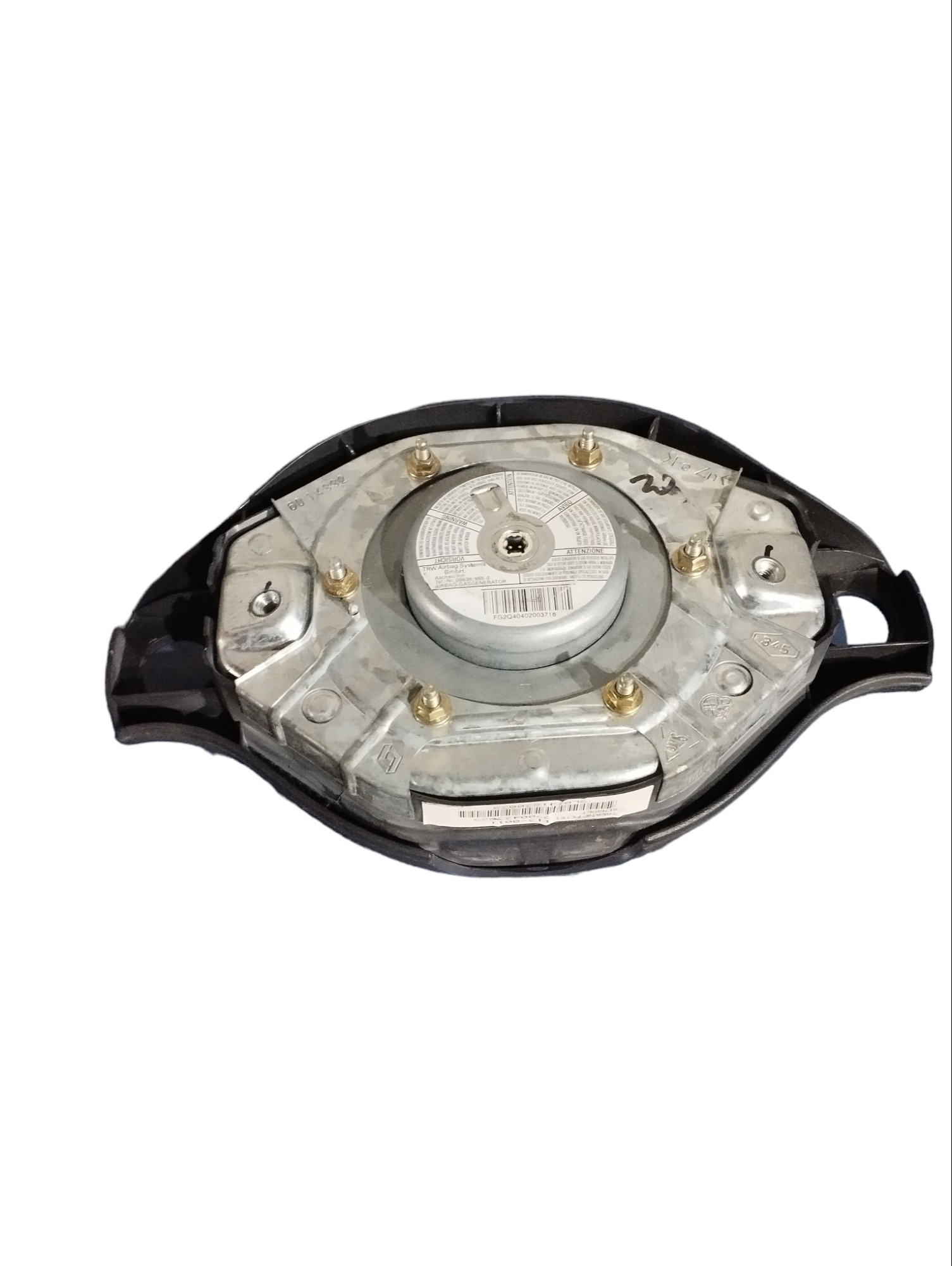 Kit airbag Renault clio 2007 2008 1.6 16v 5