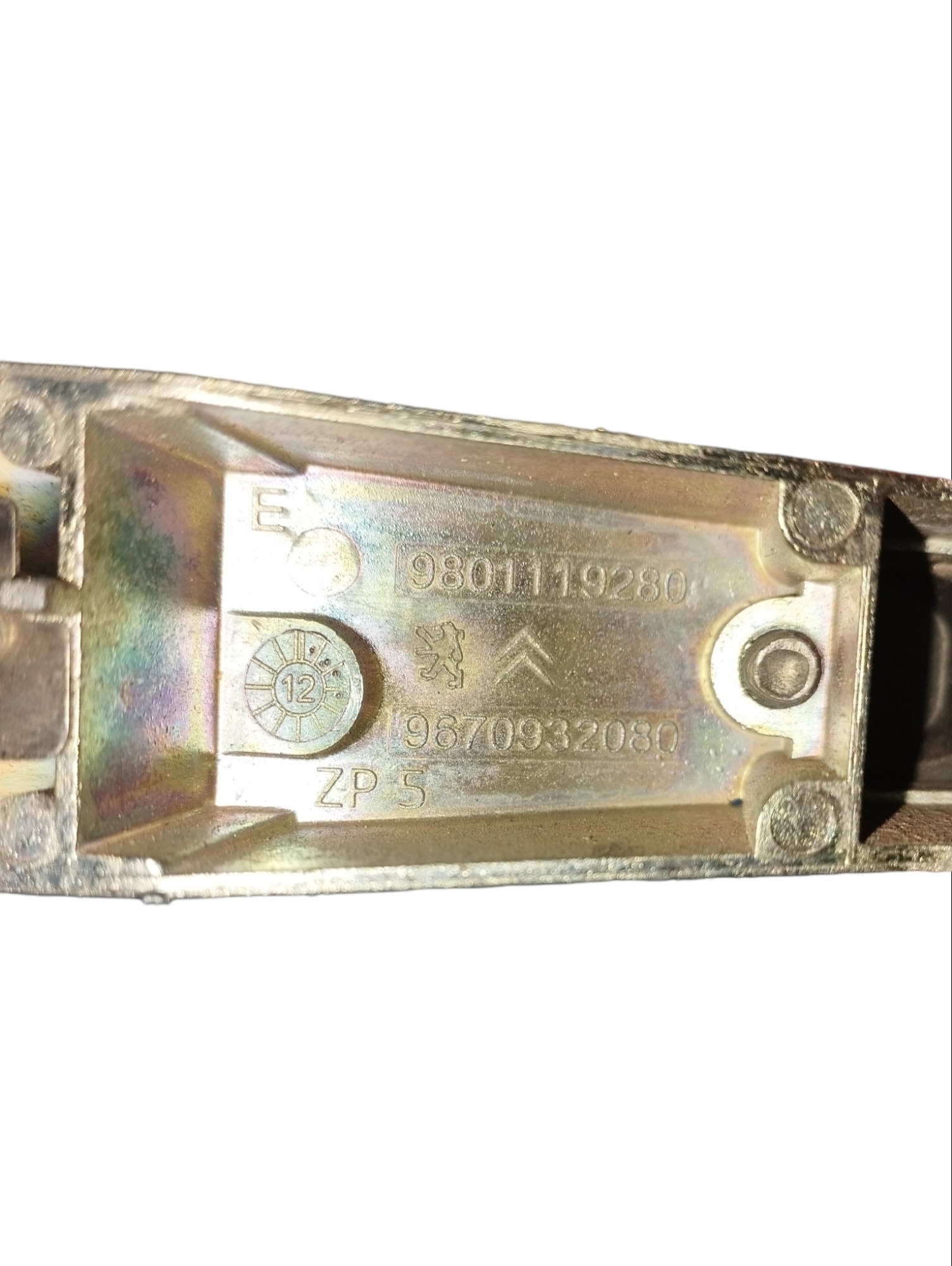 Maçaneta Externa Traseira Esquerda Citroen C3 Picasso 2012 3