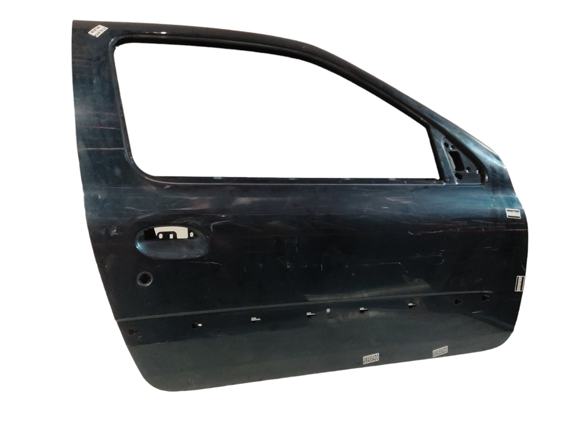 PORTA DIANTEIRA DIREITA RENAULT CLIO 2003 a 2011 2p verde