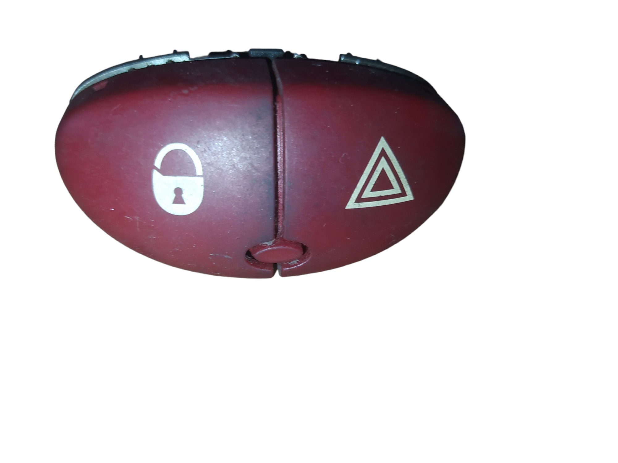 Botão Pisca Alerta Trava Portas Peugeot 206 207  Ano 00 A 10