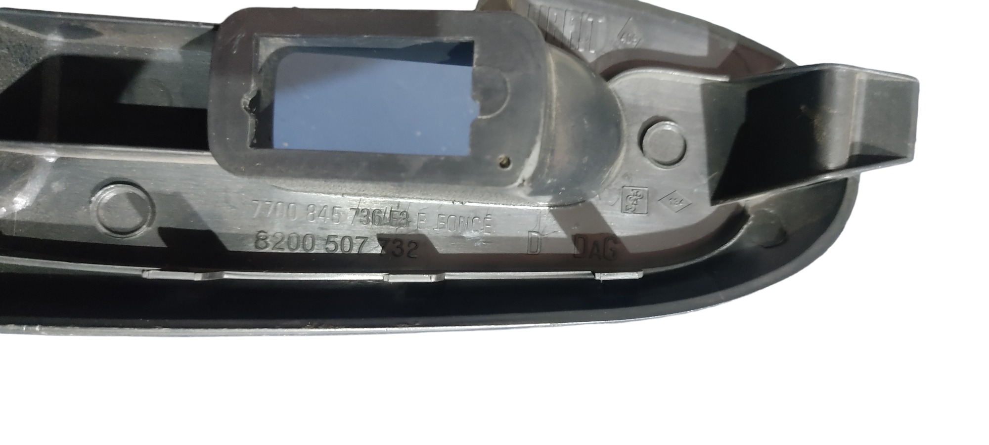 Moldura Botão Vidro Dianteiro Direito Renault Symbol 2012 7