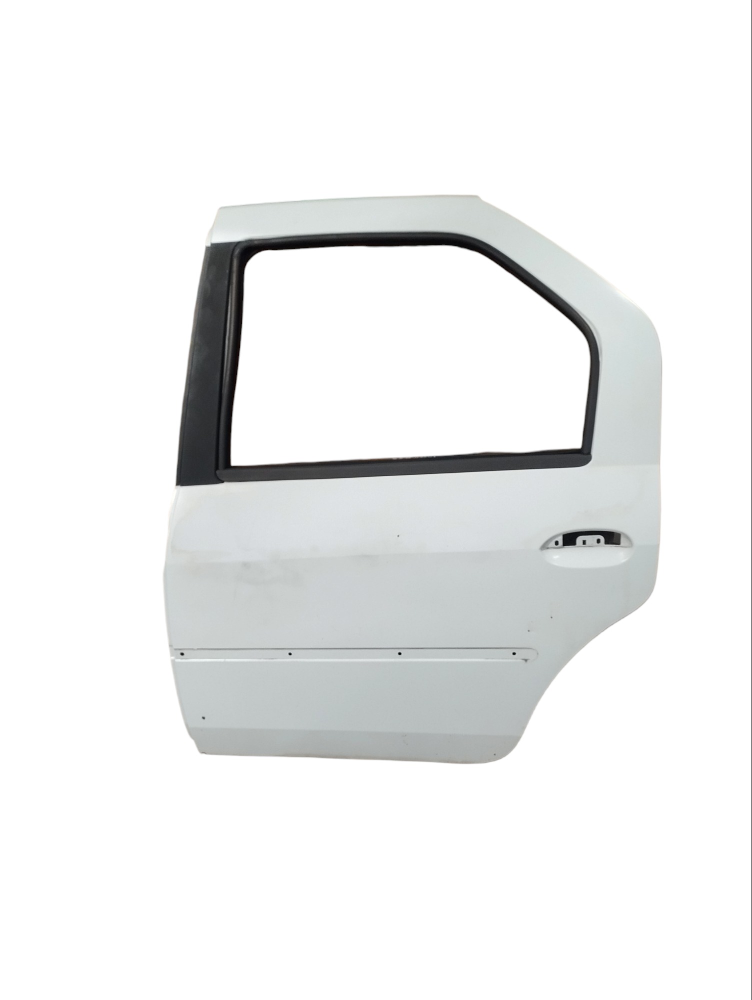 Porta Traseira Esquerda Renault Logan 2010 Traseira Esquerdo Branco