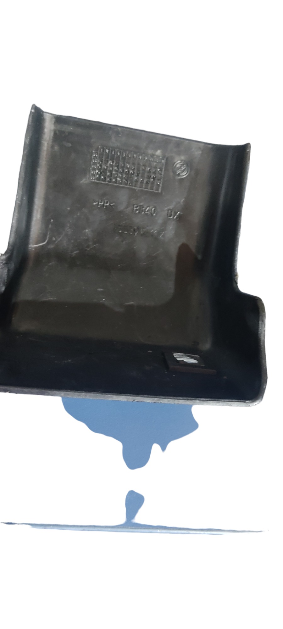 Moldura Da Tampa Do Banco Dianteiro Fiat 735391411 Preto