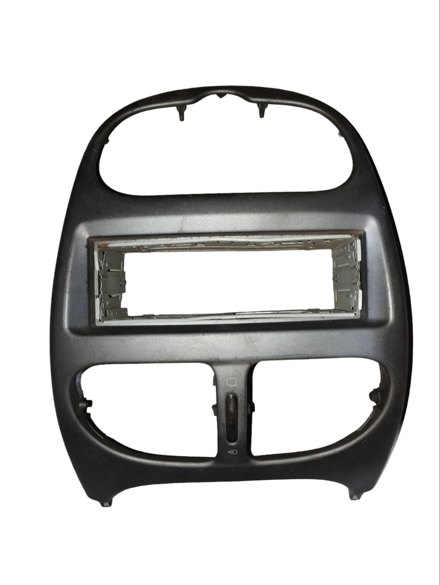 Moldura Central Painel Rádio Peugeot 207 2002 A  2003 9