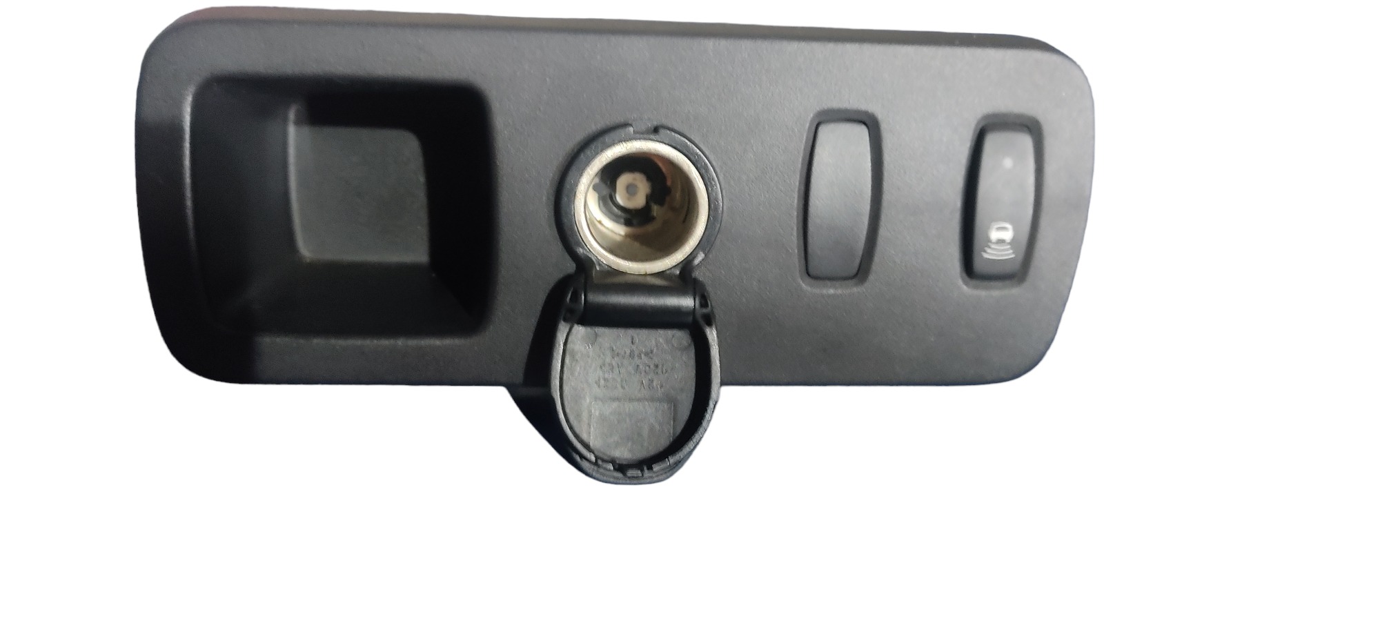 Moldura Botão Painel Acendedor Renault Duster 251630022r Preto