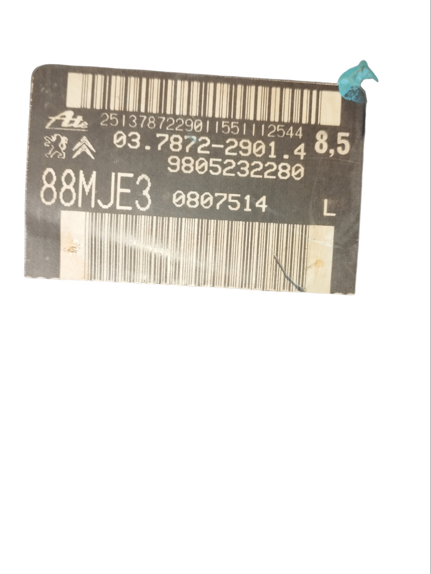 Hidrovácuo Freio Peugeot Expert 1.6 2018 A 2022 9805232280 5