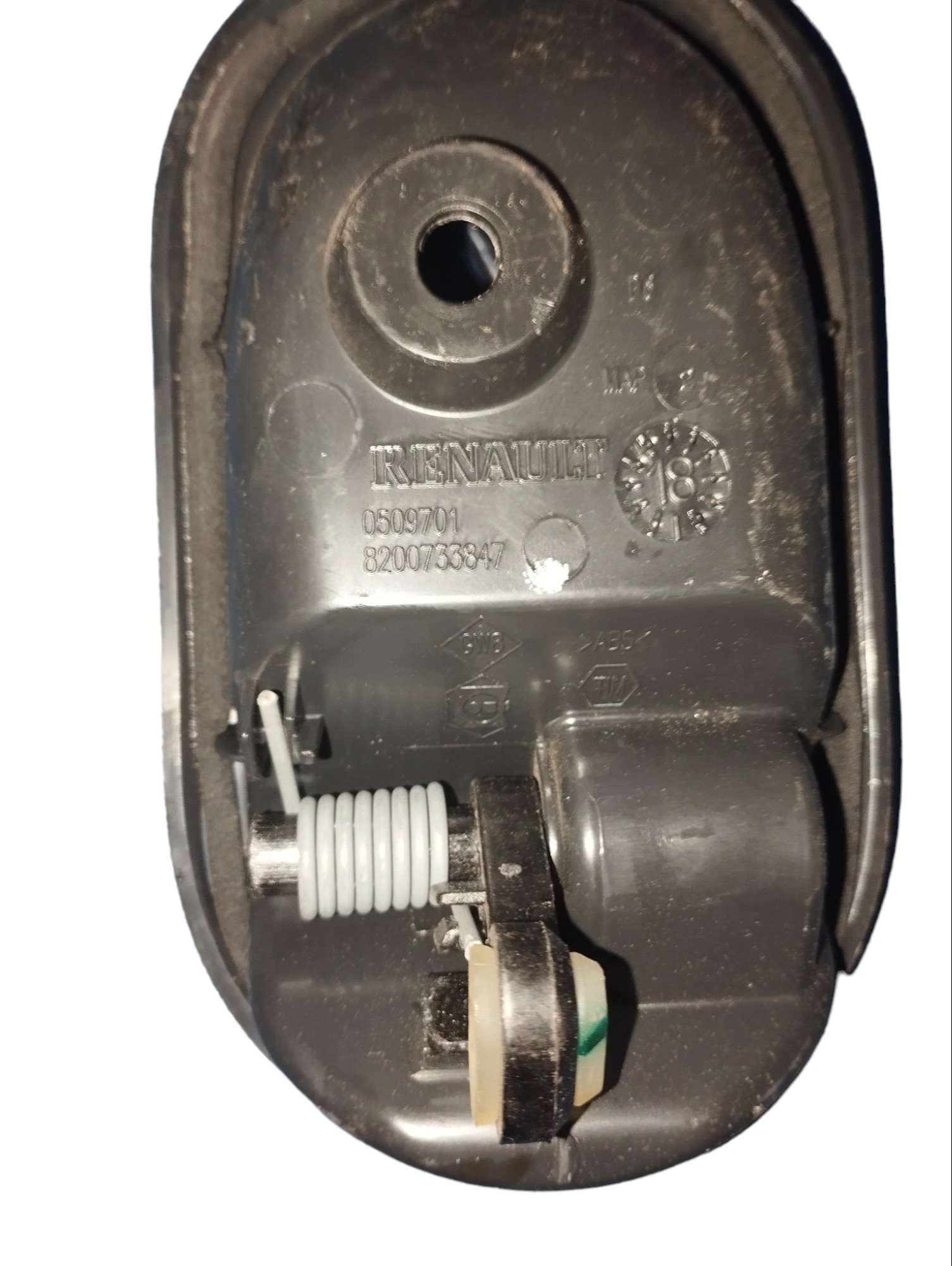 Maçaneta Puxador Porta Cromada Direito Renault Duster 2