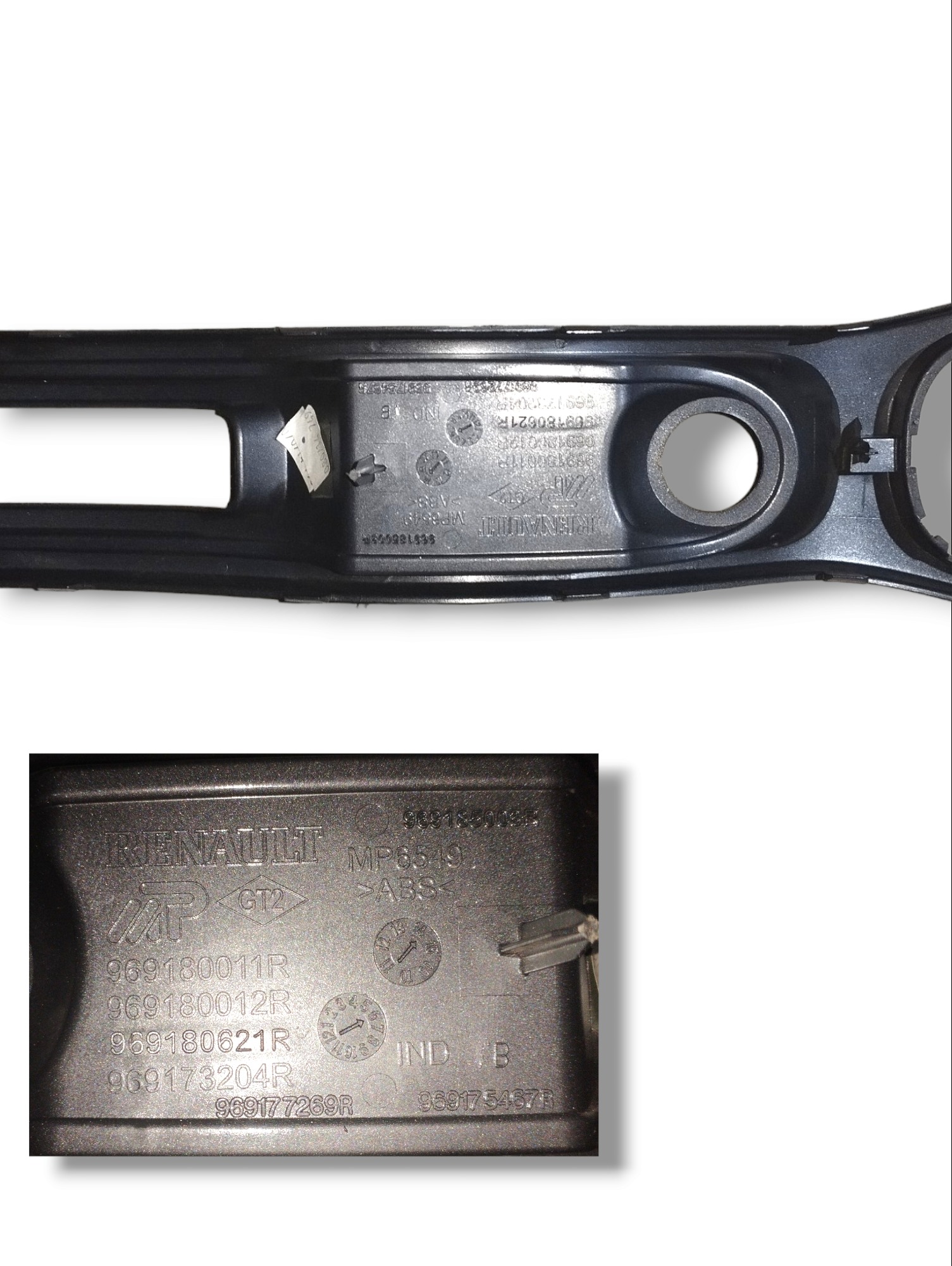 Moldura Console Central Renault Duster 969180621r 7