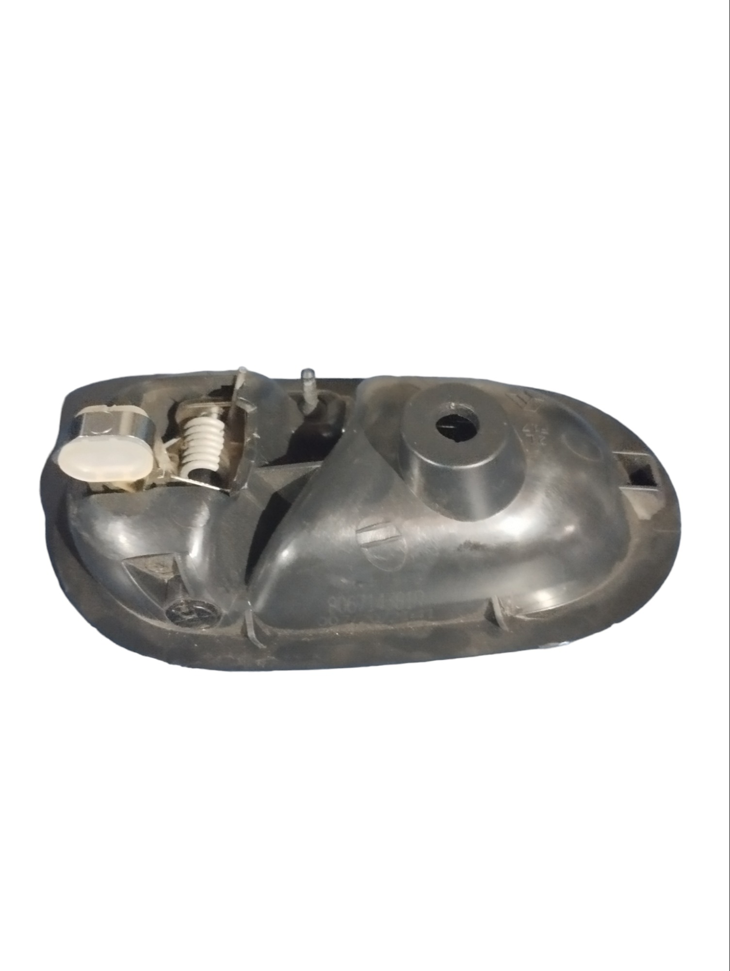 Puxador Interna Esquerdo Renault Sandero Logan 806714381r Preto/prata Dianteira/traseira