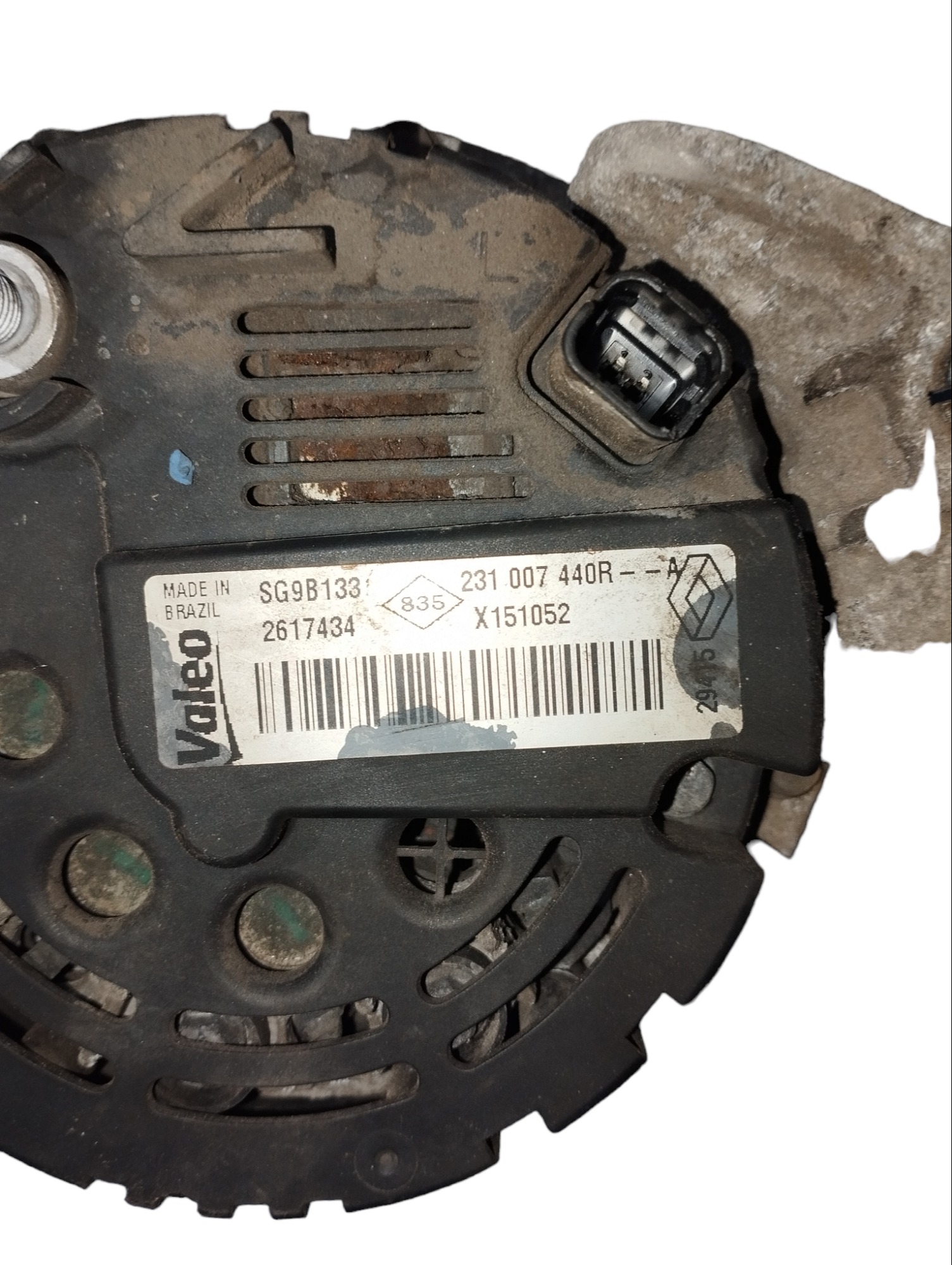 Alternador Renault Clio Sandero Logan 1.0  16v 2017 2