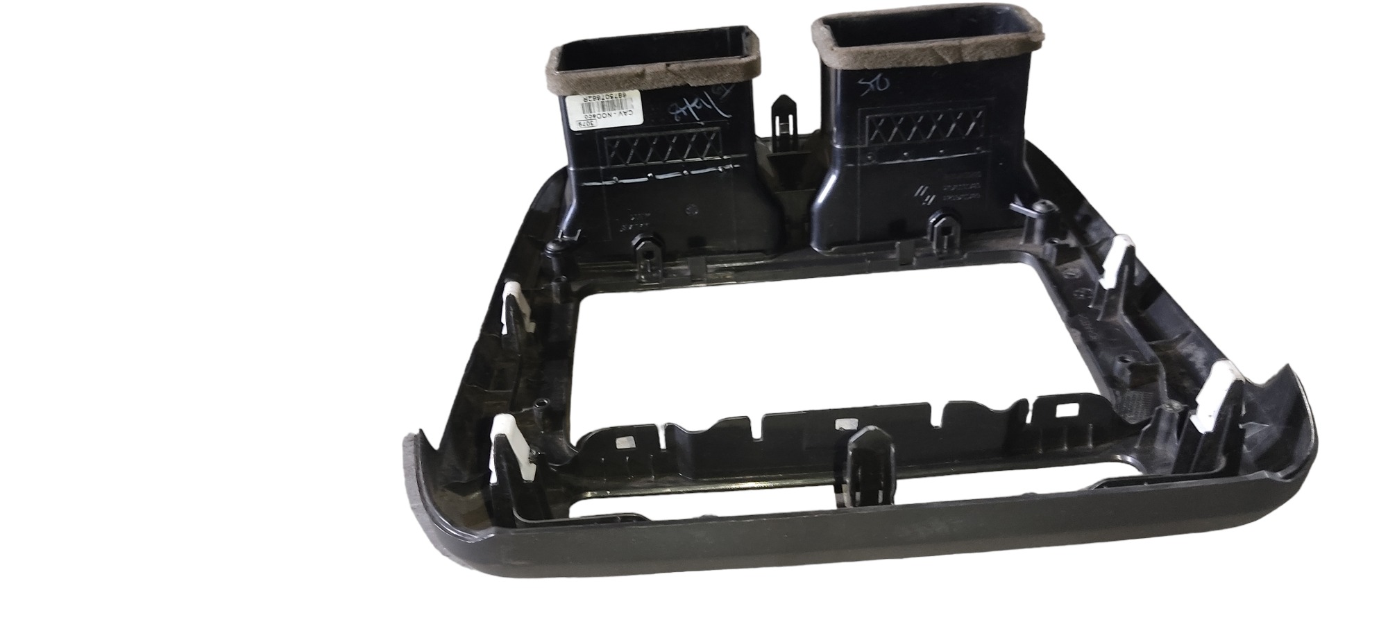 Acabamento Difusor De Ar Painel Central Renault Kwid 4