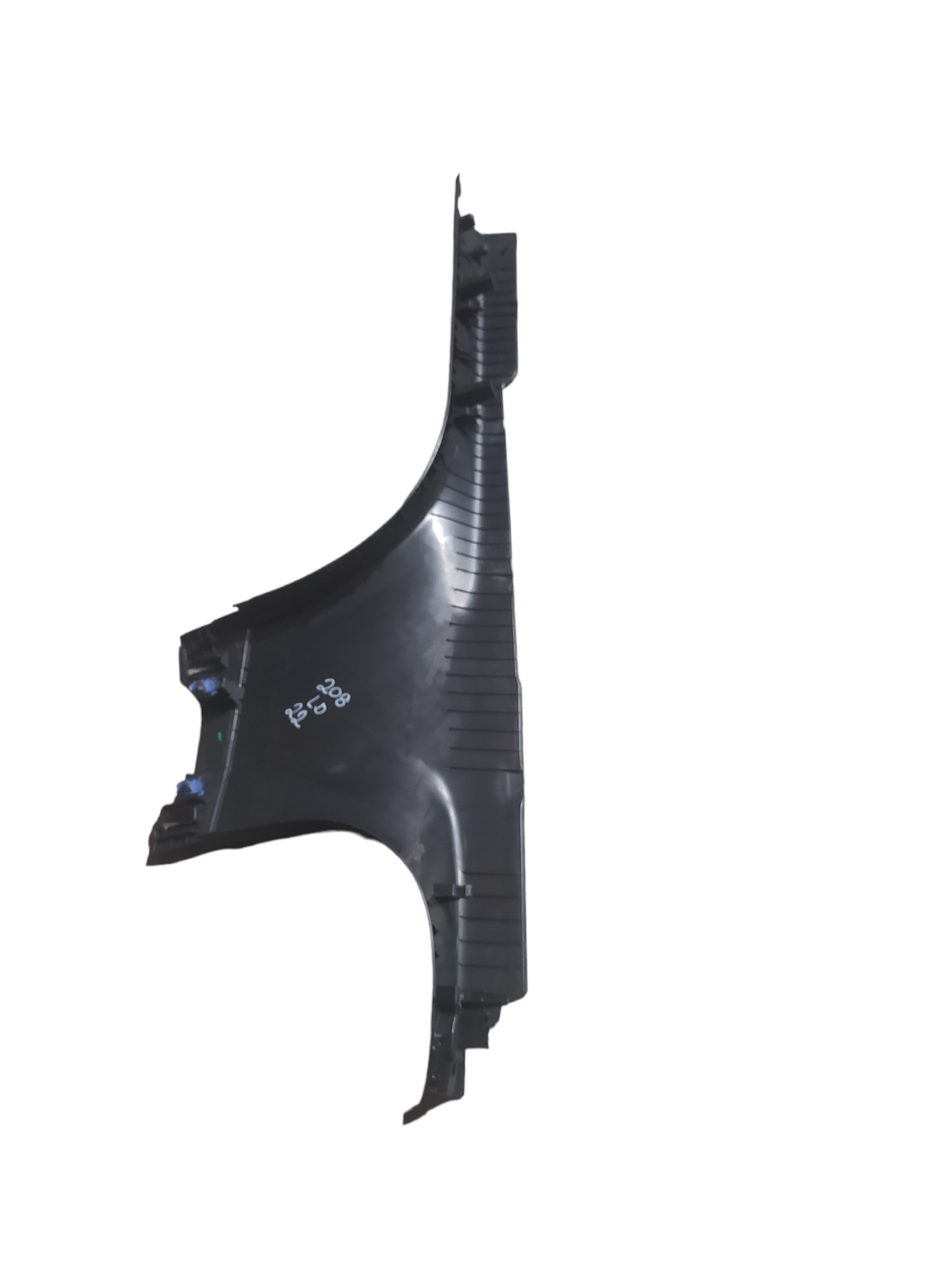 Acabamento Soleira Direita Peugeot 208 2022 Preto 4