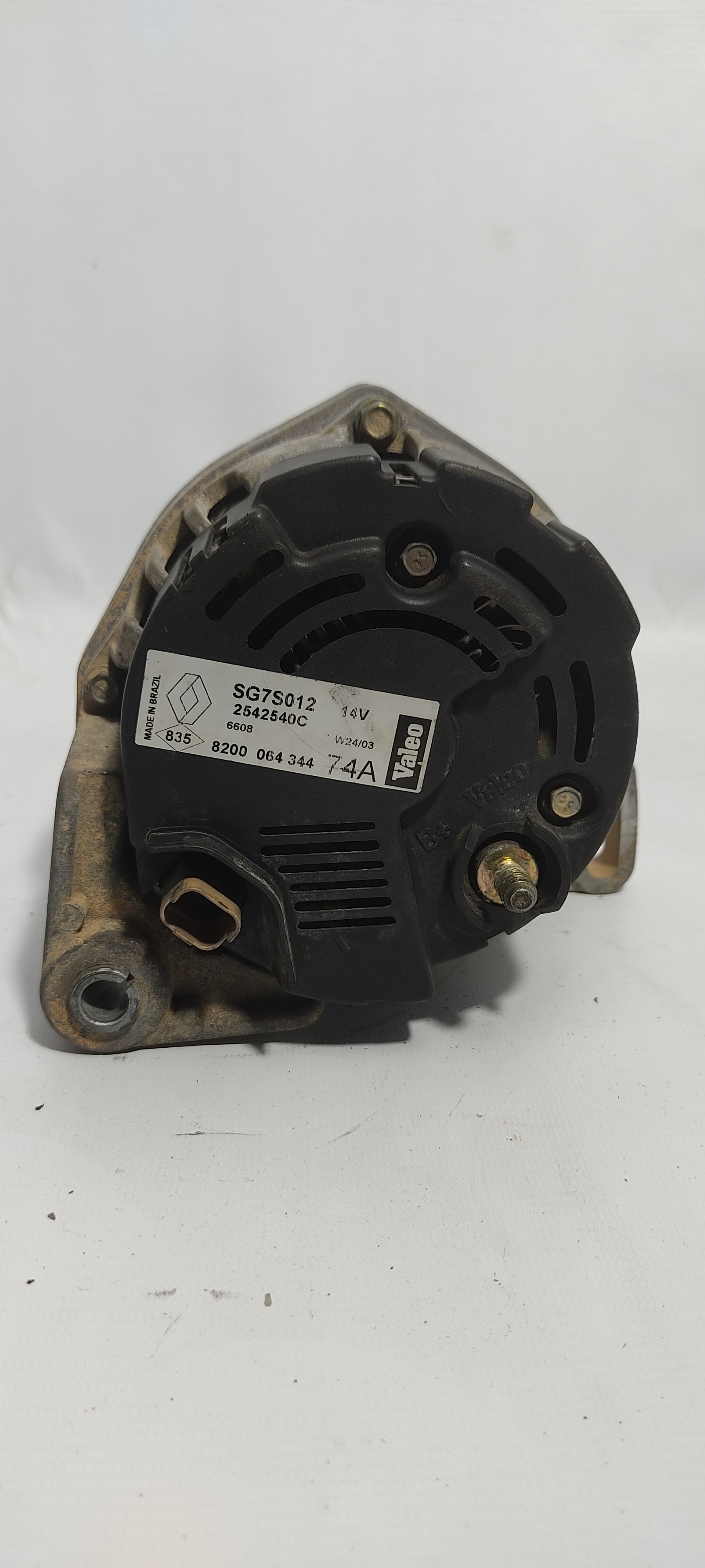 Alternador Peugeot 206 1.0 Renault Clio Kangoo 1.0 2542540c 3