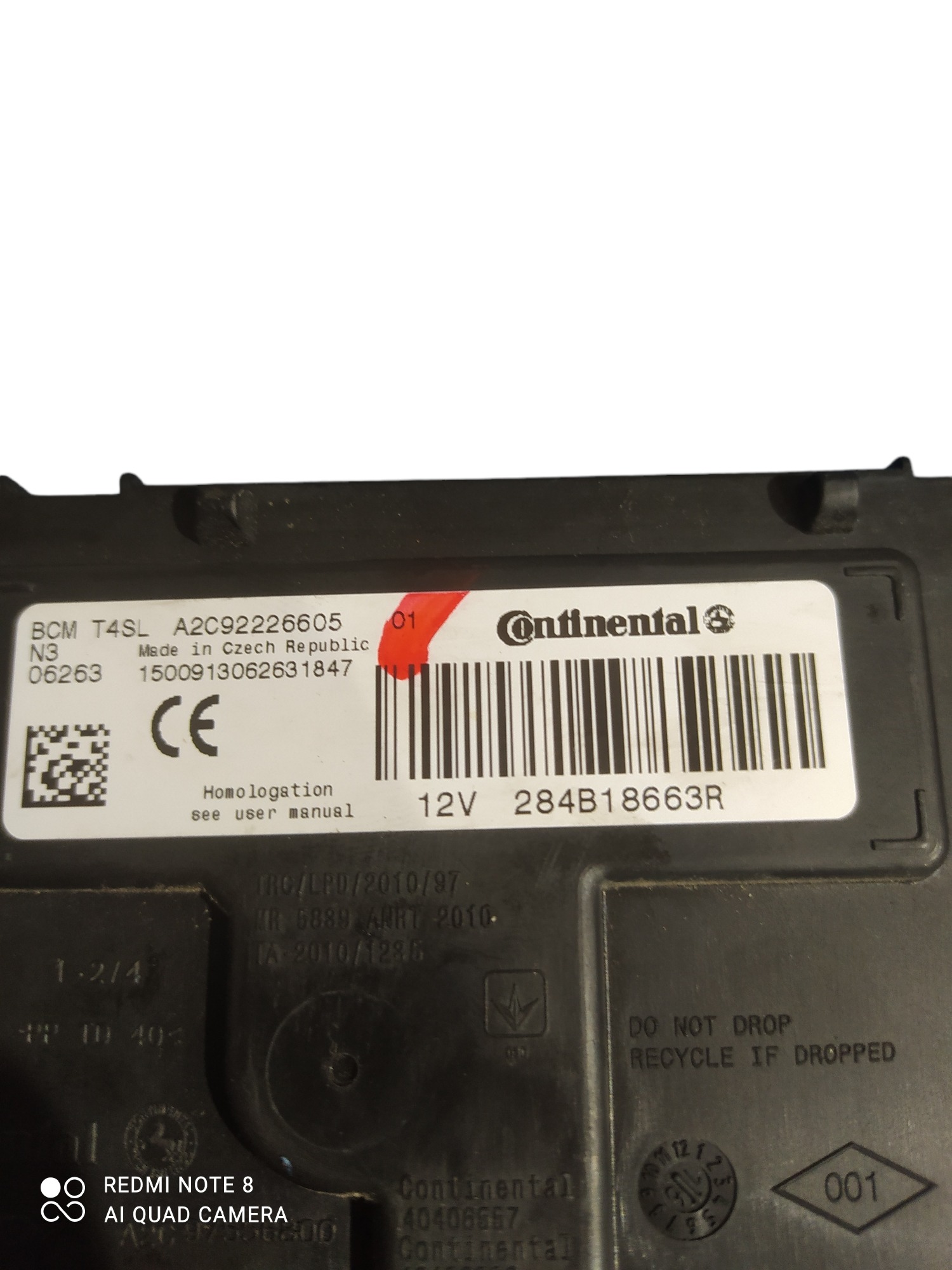 Módulo Bcm Duster 1.6 12v 2016 3