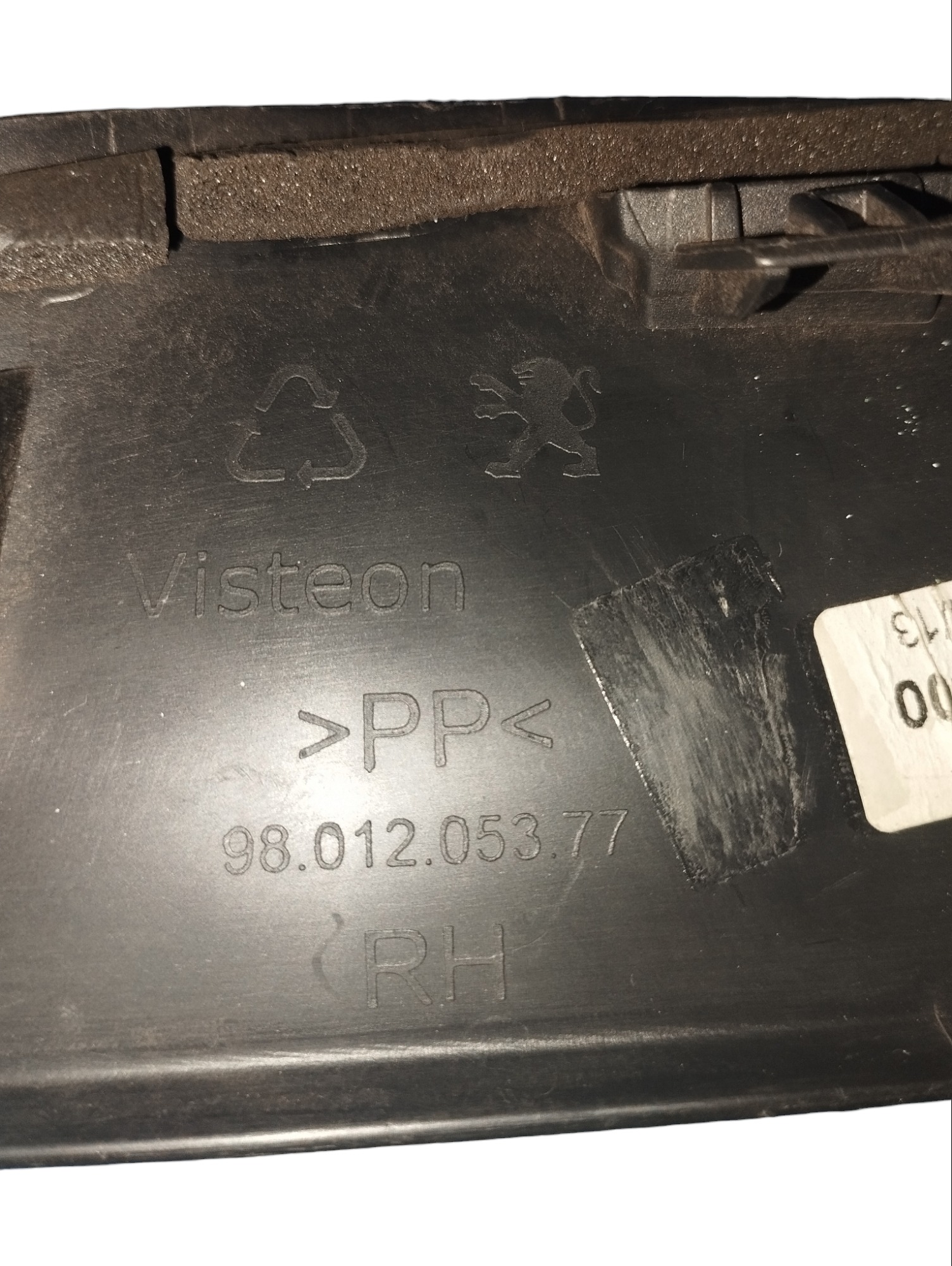 Acabamento Interno Retrovisor Direito Peugeot 2008 3