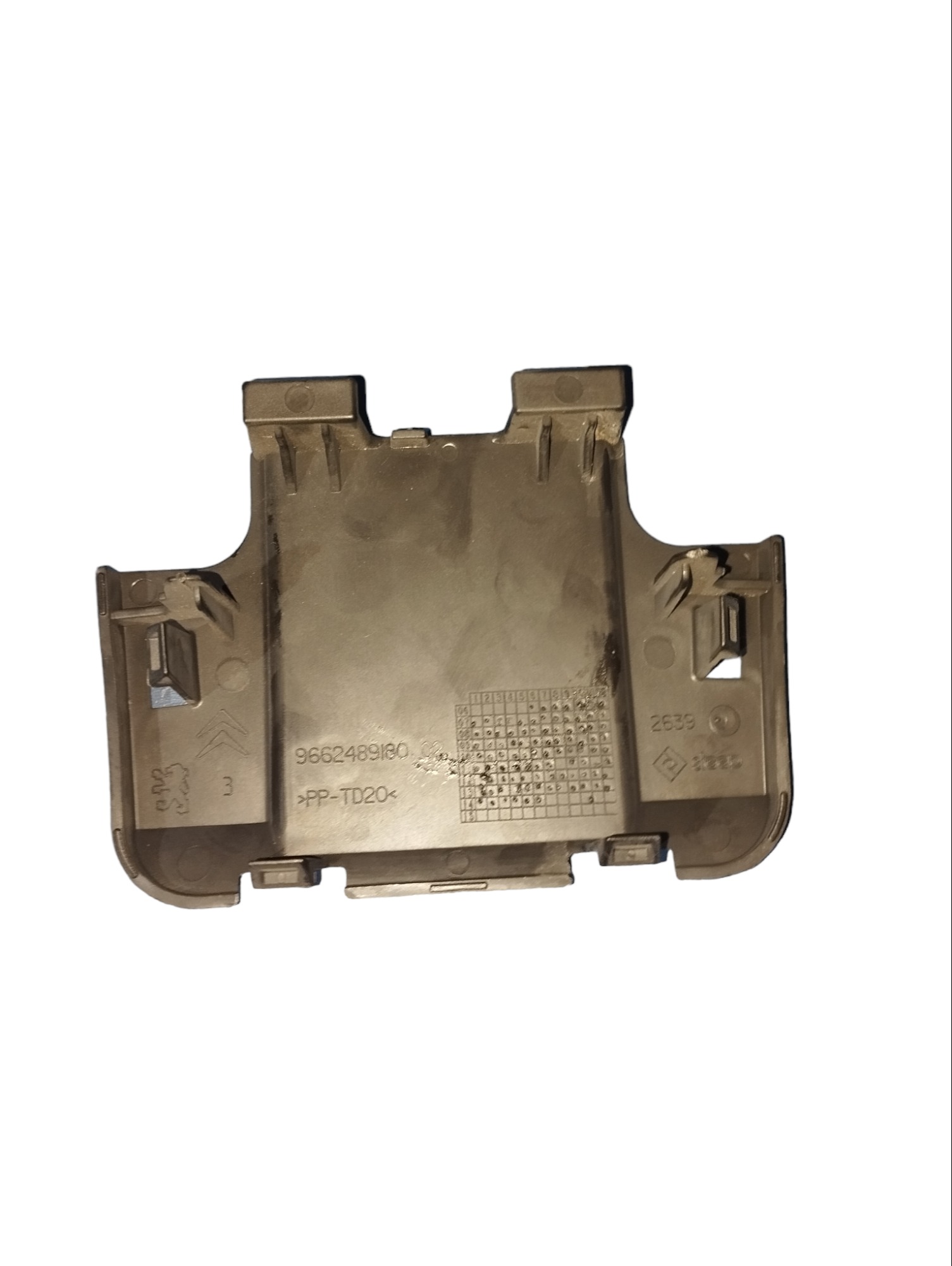 Acabamento Tampa Inferior Painel Citroen C3 Picasso 3