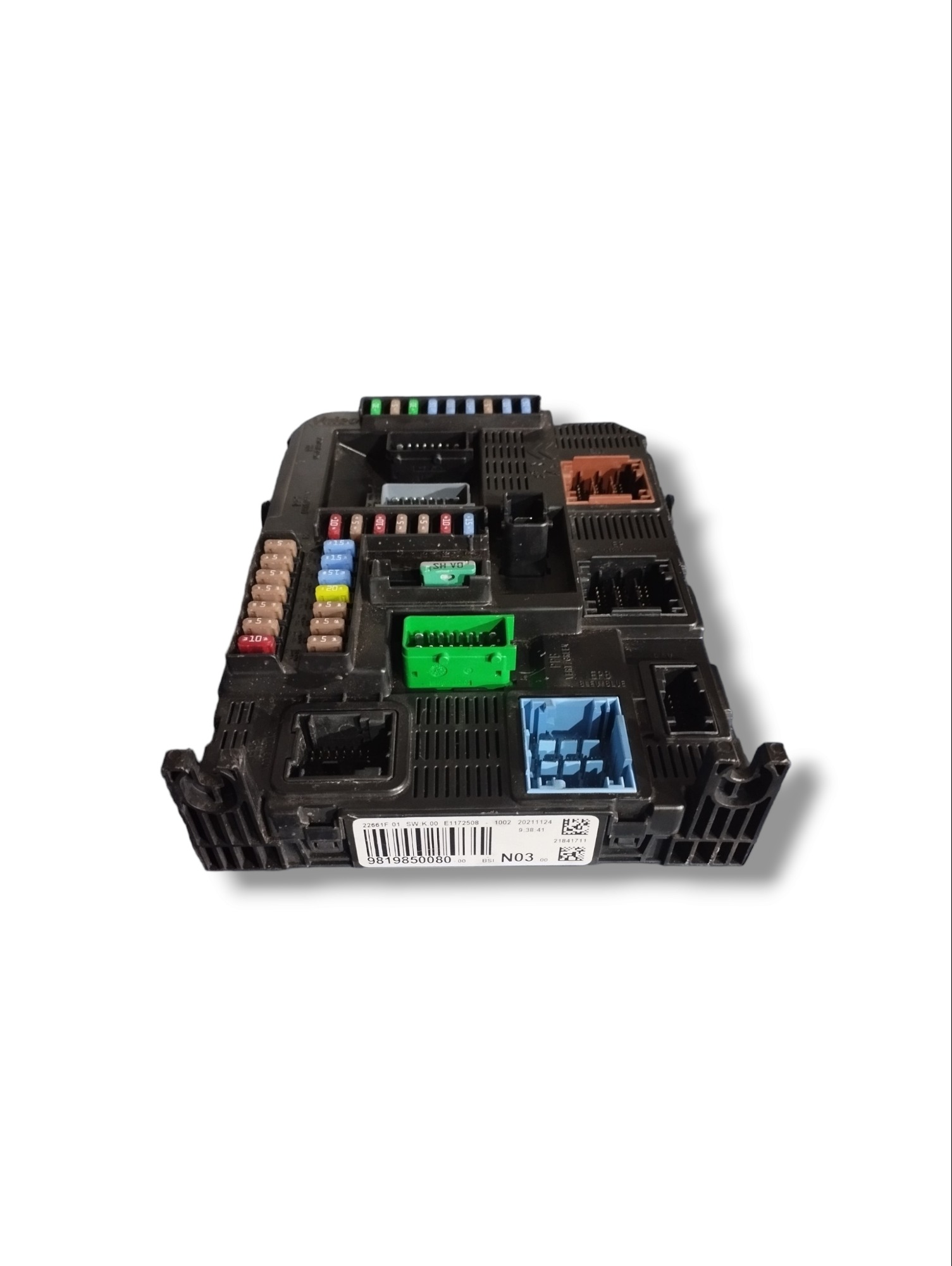 Módulo Caixa De Fusível Bsi 9819850080 Peugeot 2008 2019/20 6