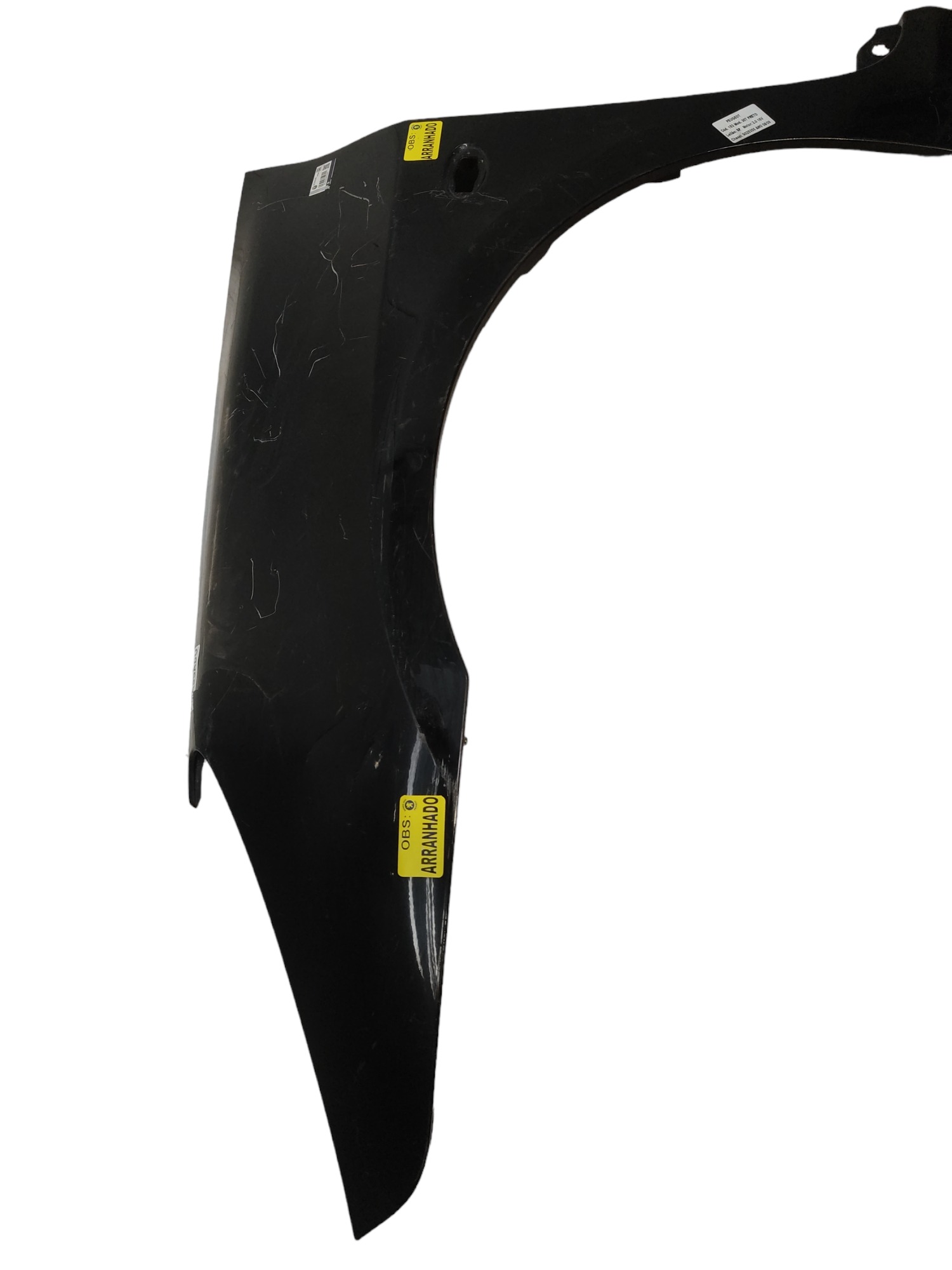 Paralama Esquerdo Peugeot 307 08 A 2012 Preto