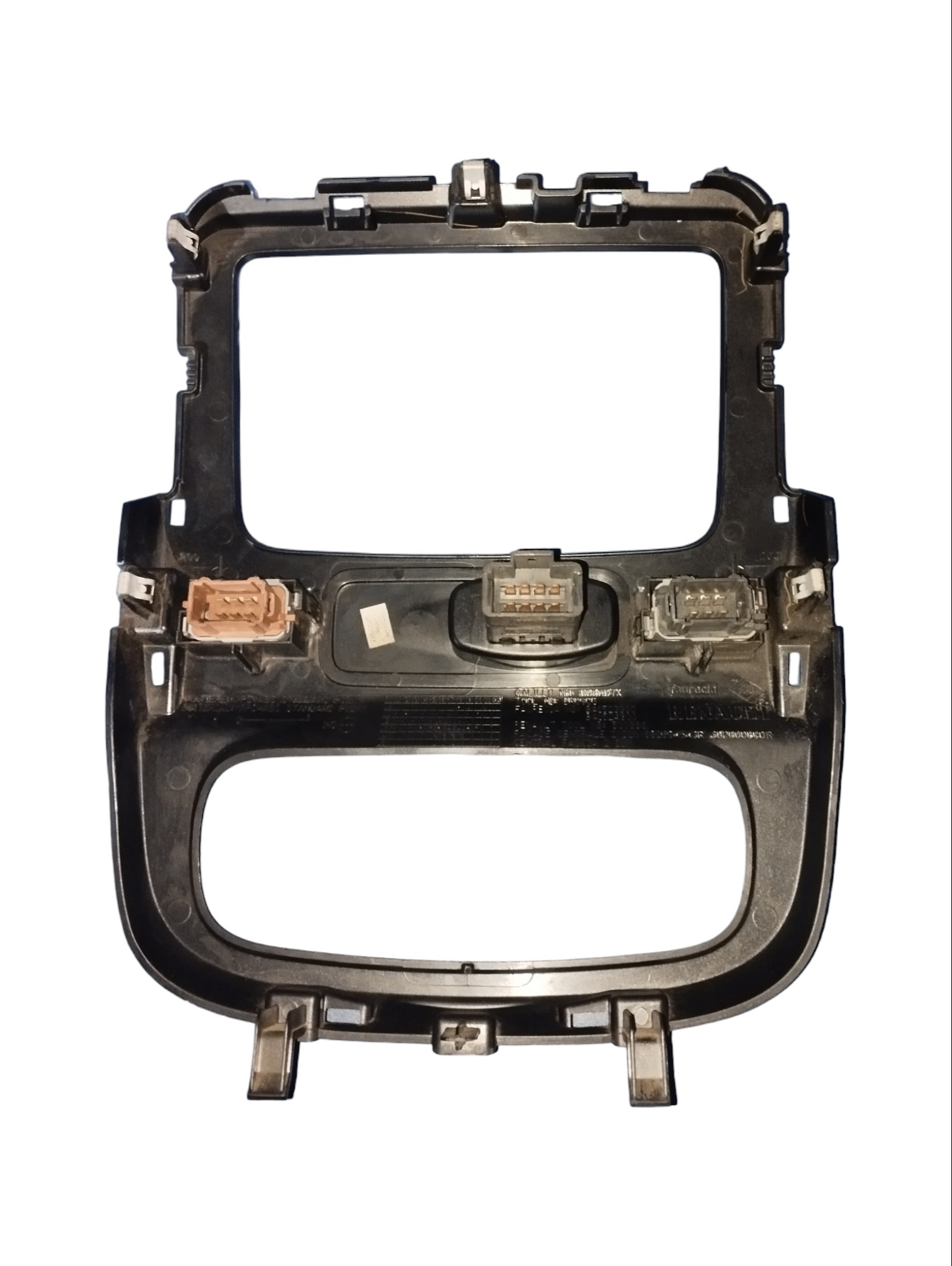 Moldura Central Com Botões Renault Duster 2012 A 2015 2