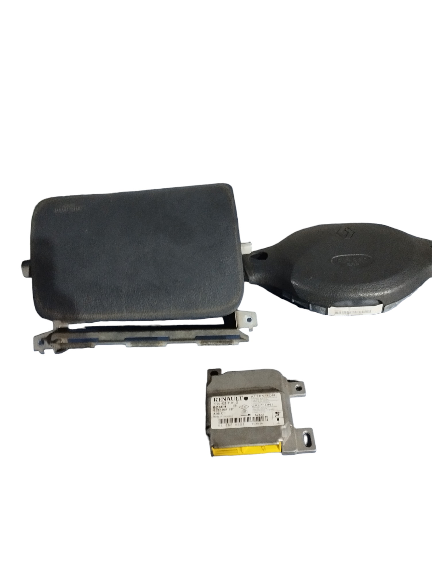 Kit airbag Renault Clio 2001 2002 1.0 16v