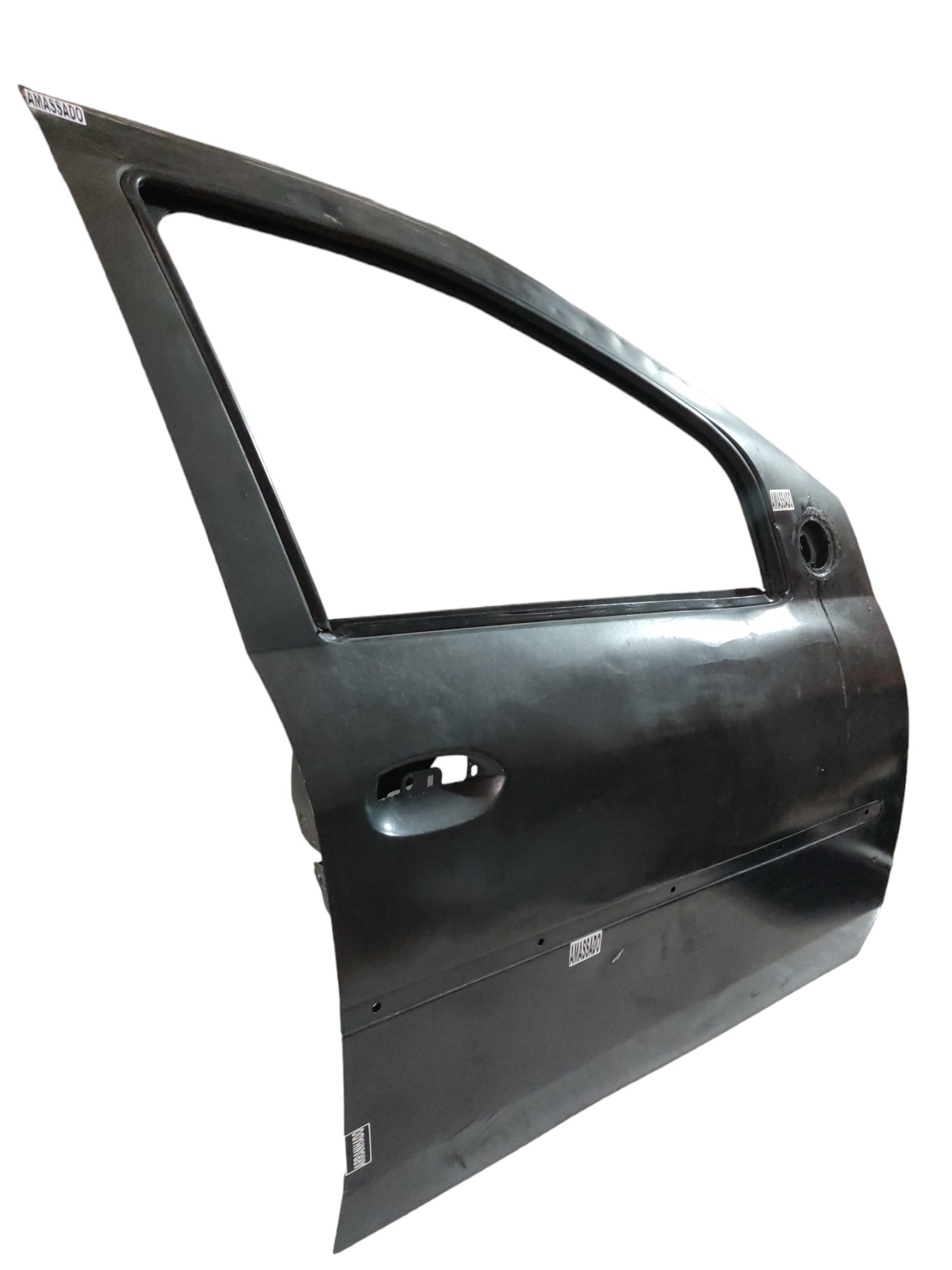 Porta dianteira direita Renault logan 2014 a 2022 preto