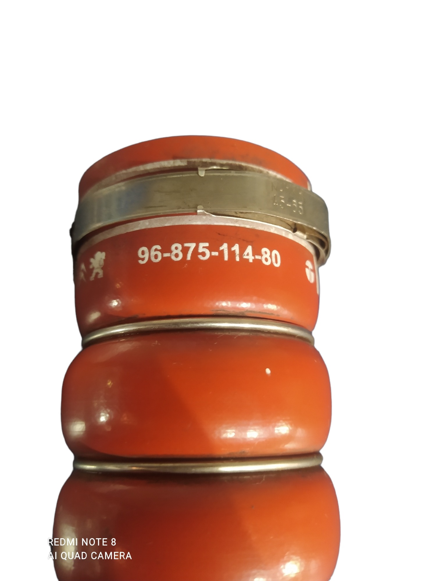 Mangueira Turbo Intercooler C4 Lounge Thp 2018 Laranja 3