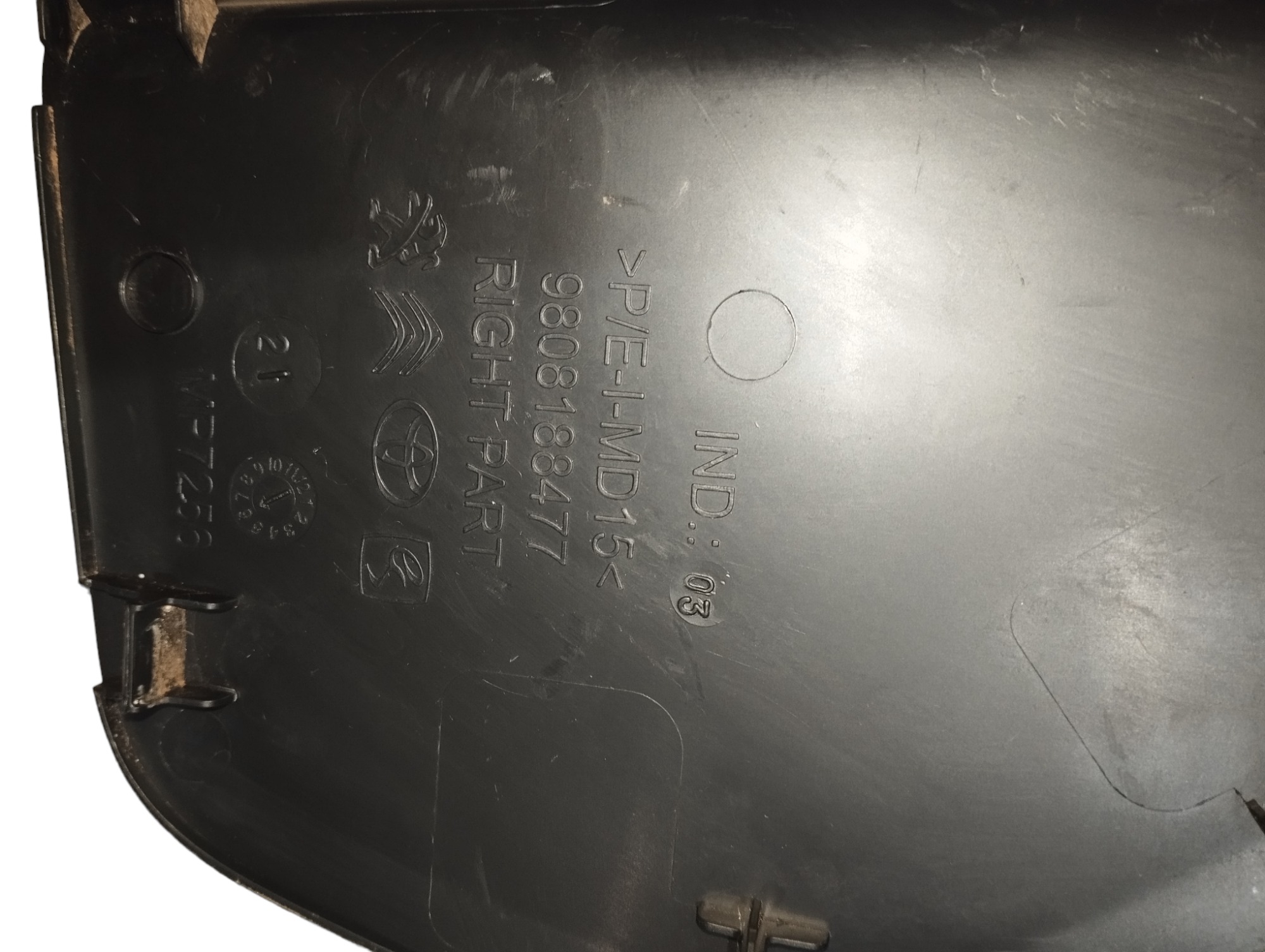 Acabamento Lateral Painel Citroen Jumpy Peugeot Expert 5