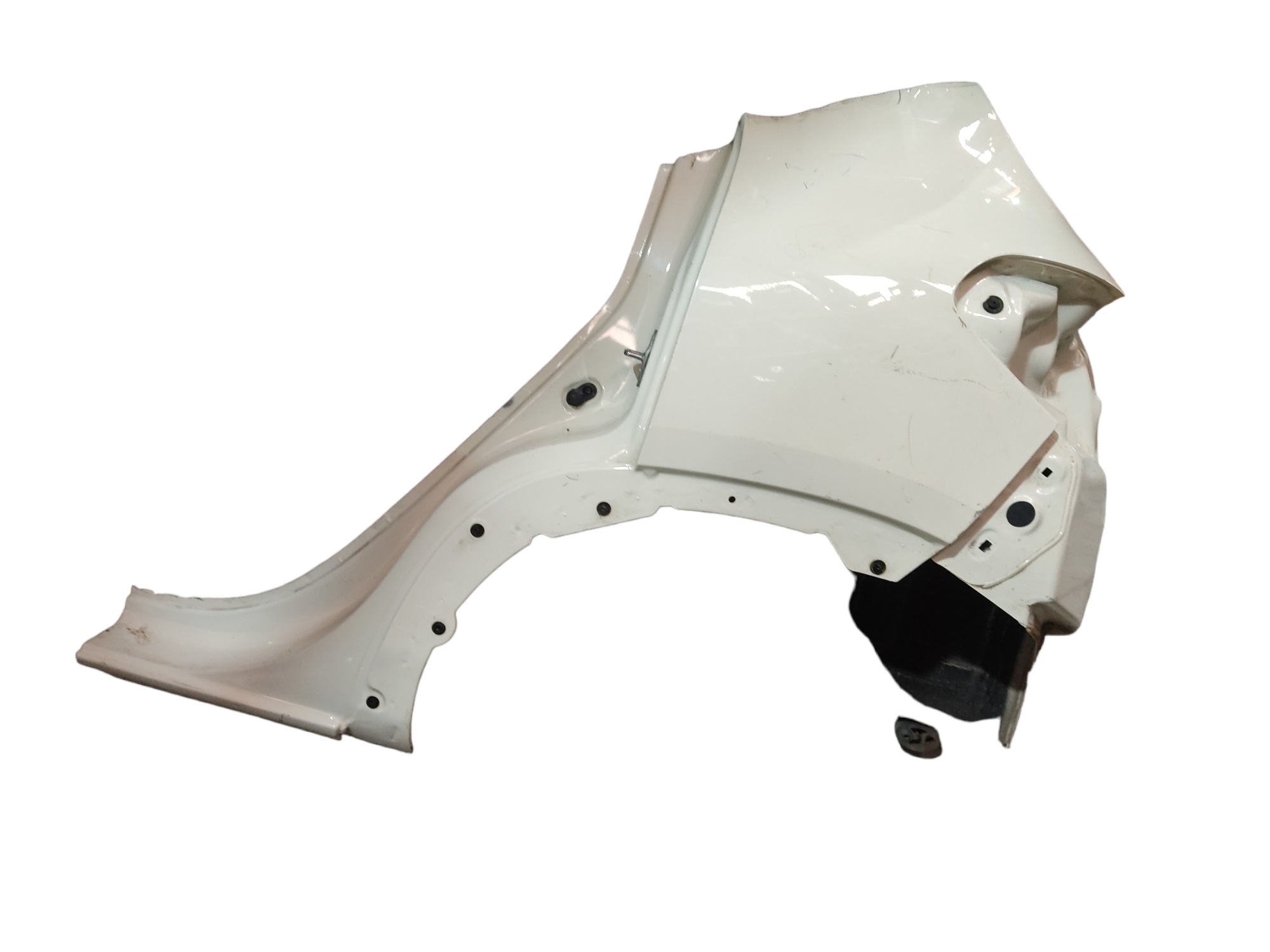 Lateral Traseira Esquerda Renault Kwid 2018 2019 Branco 3