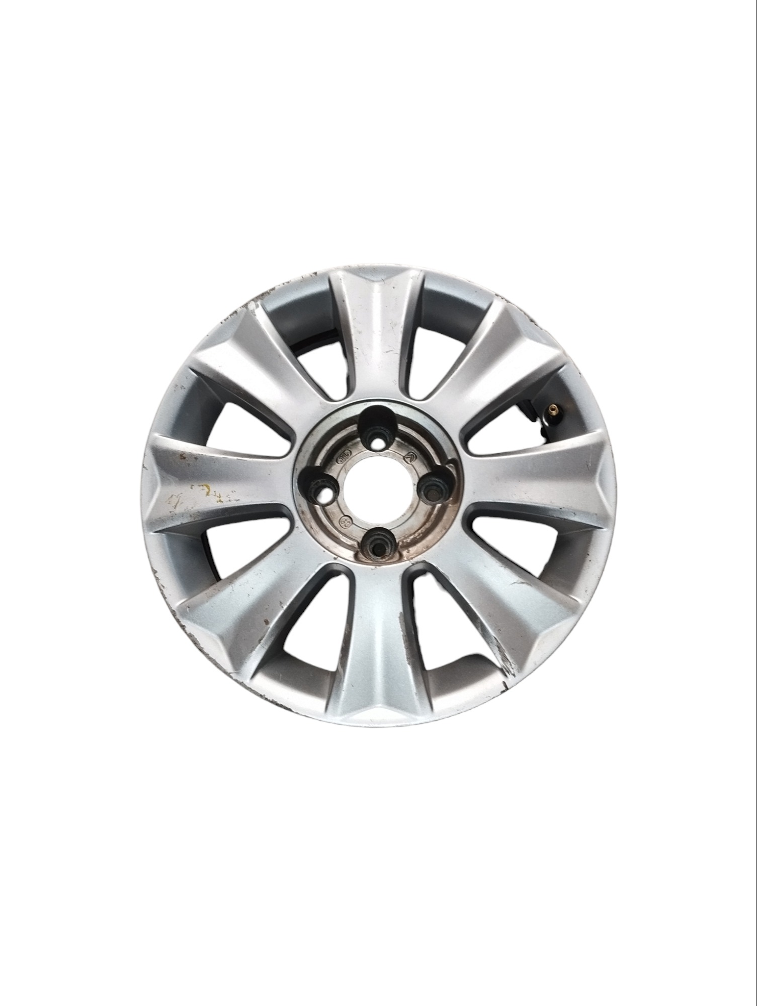 Roda De Liga Leve Aro 16 4 Furos Citroen Cinza