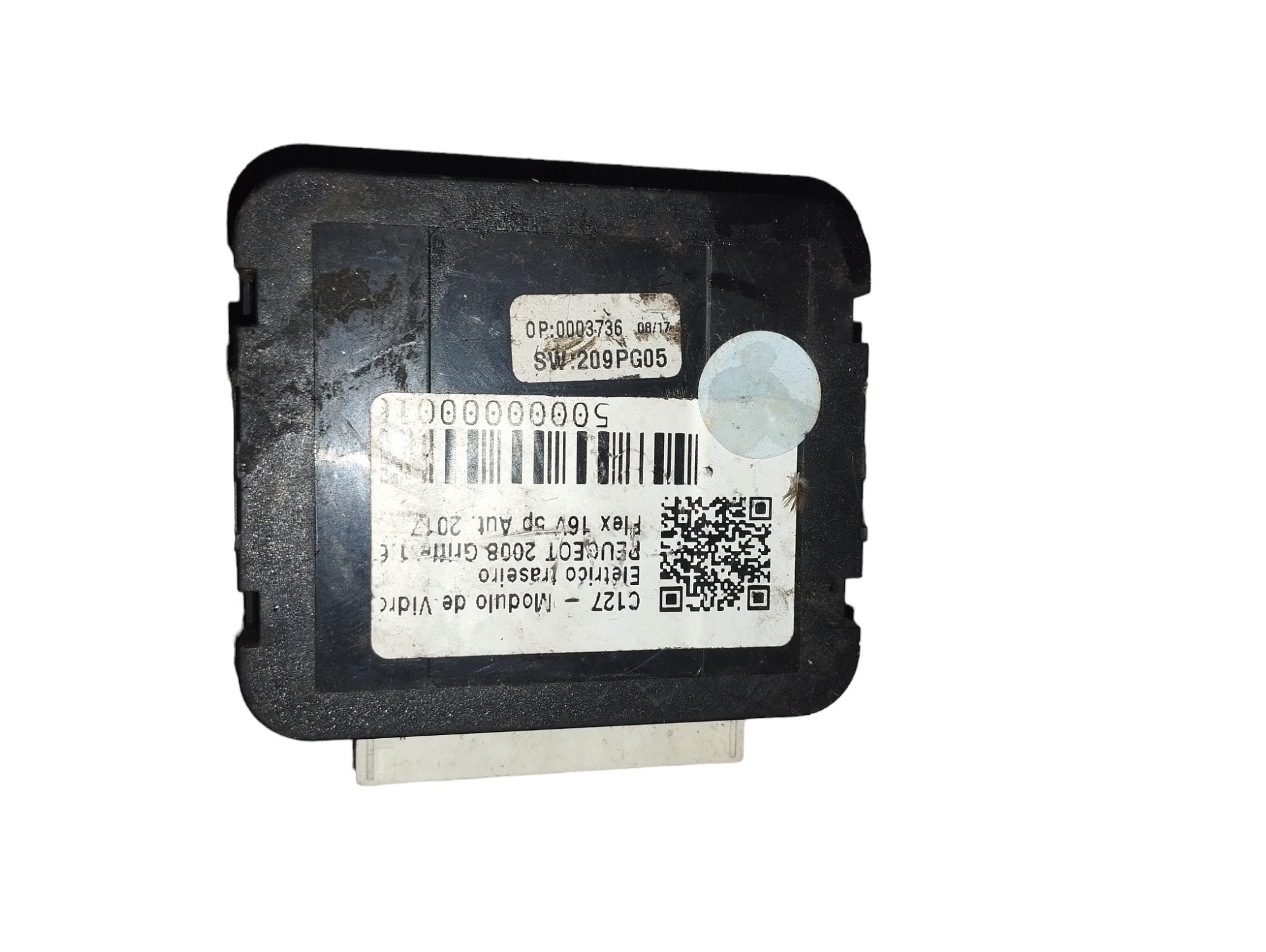 Módulo De Vidro Elétrico Traseiro Peugeot 2008 1.6 2012