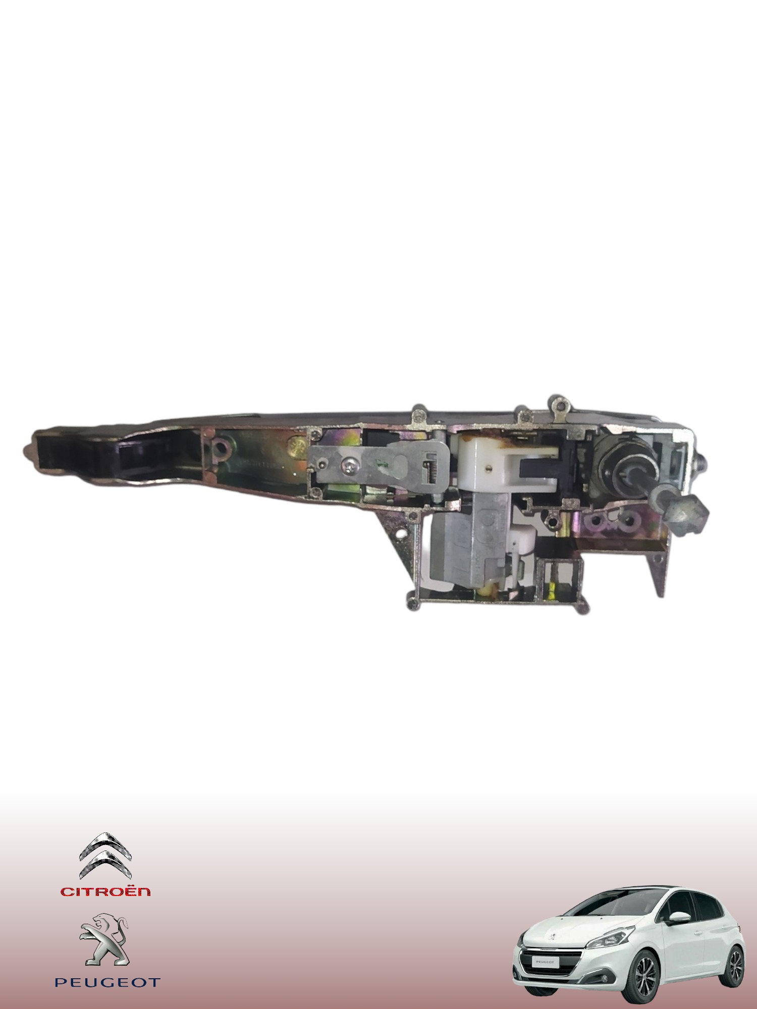 Maçaneta Peugeot Dianteira Esquerda Peugeot 208 2013 3