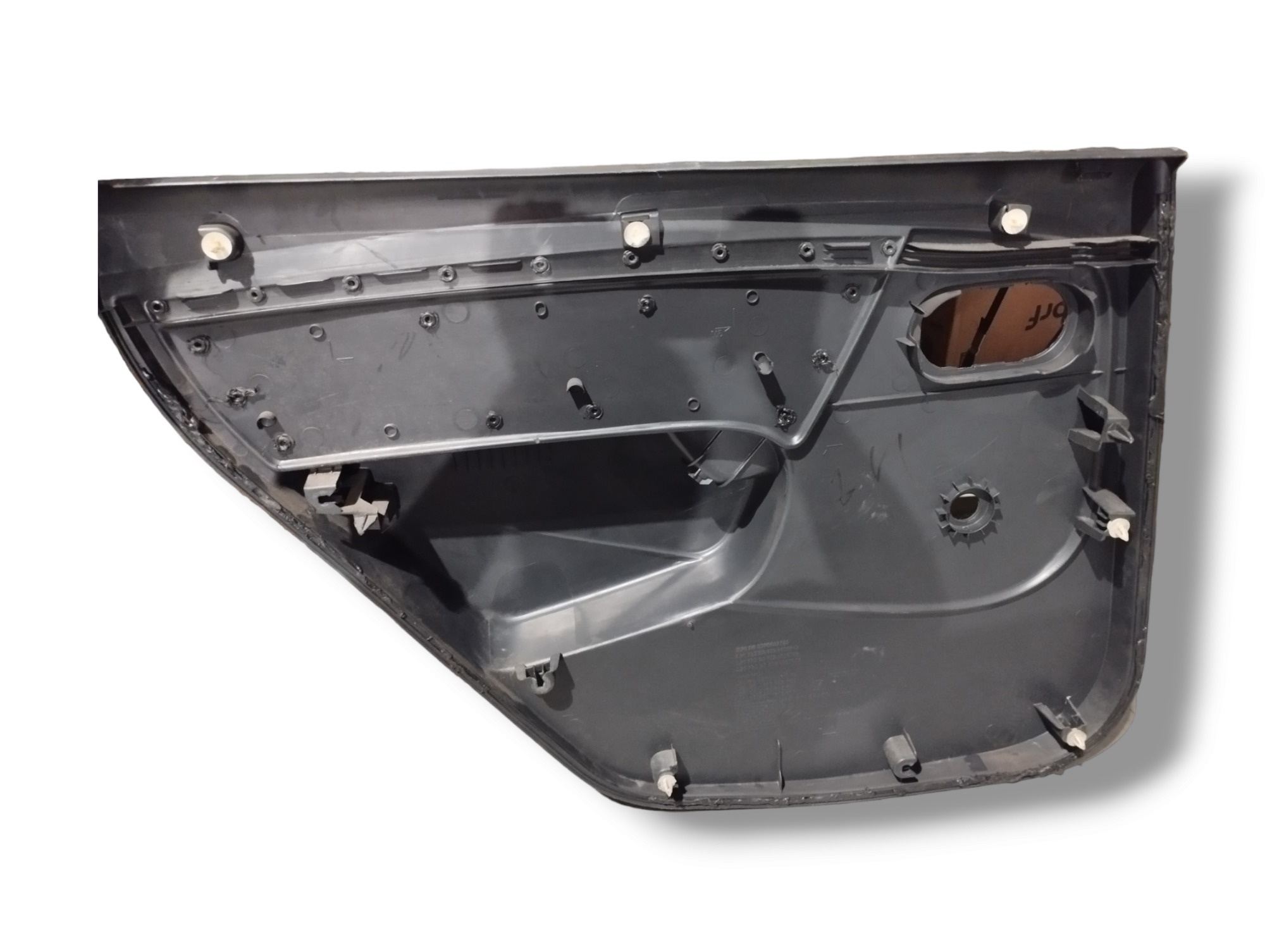 Forro De Porta Traseiro L.d Renault Logan Duster 829a01870r Cinza