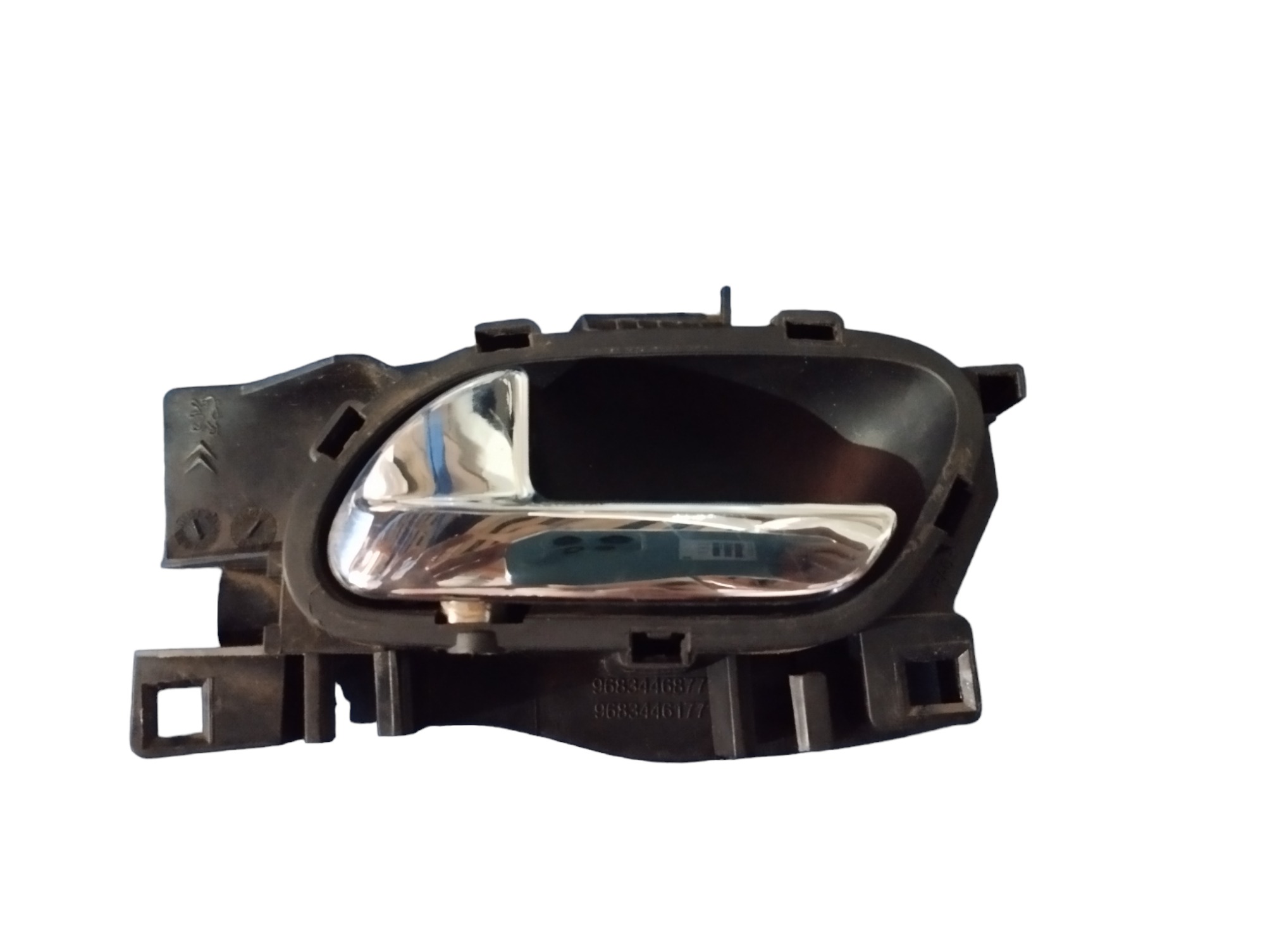 Macaneta Interna Puxador C3 2013 A 2016 Esquerda Original Preto/prata Dianteira/traseira 6