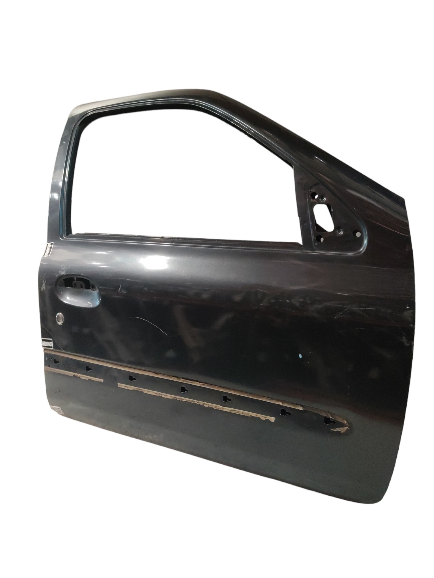 Porta Dianteira Direita Renault Clio 2000 A 2011 Preto  Direito Preto