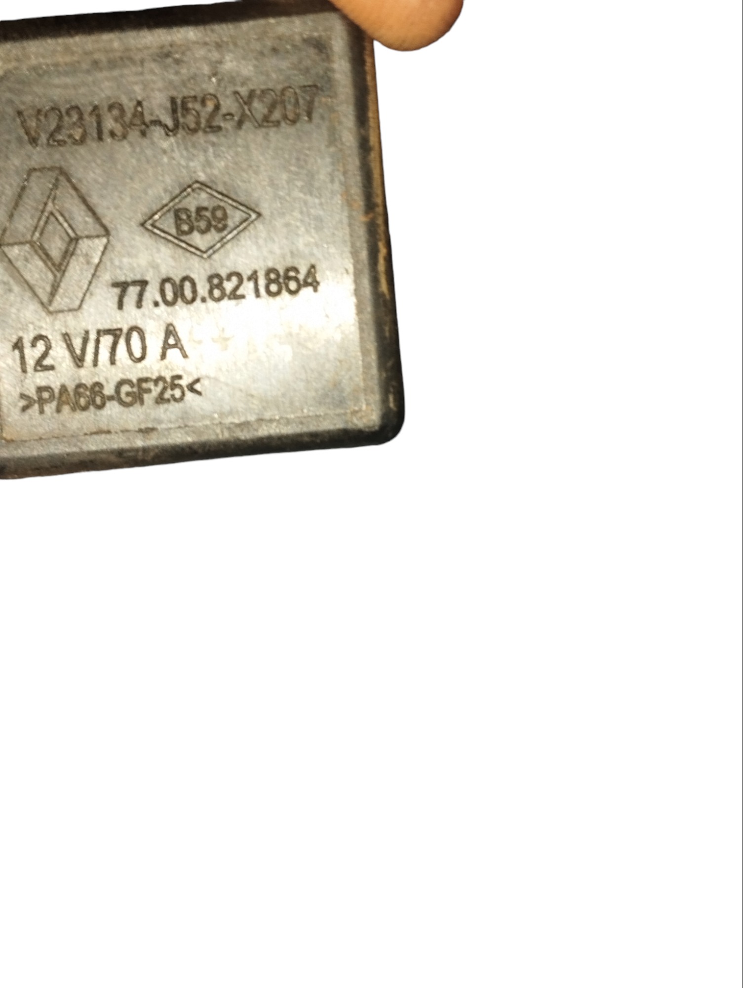 Rele Auxiliar Renault Fluence 2012 7700821864