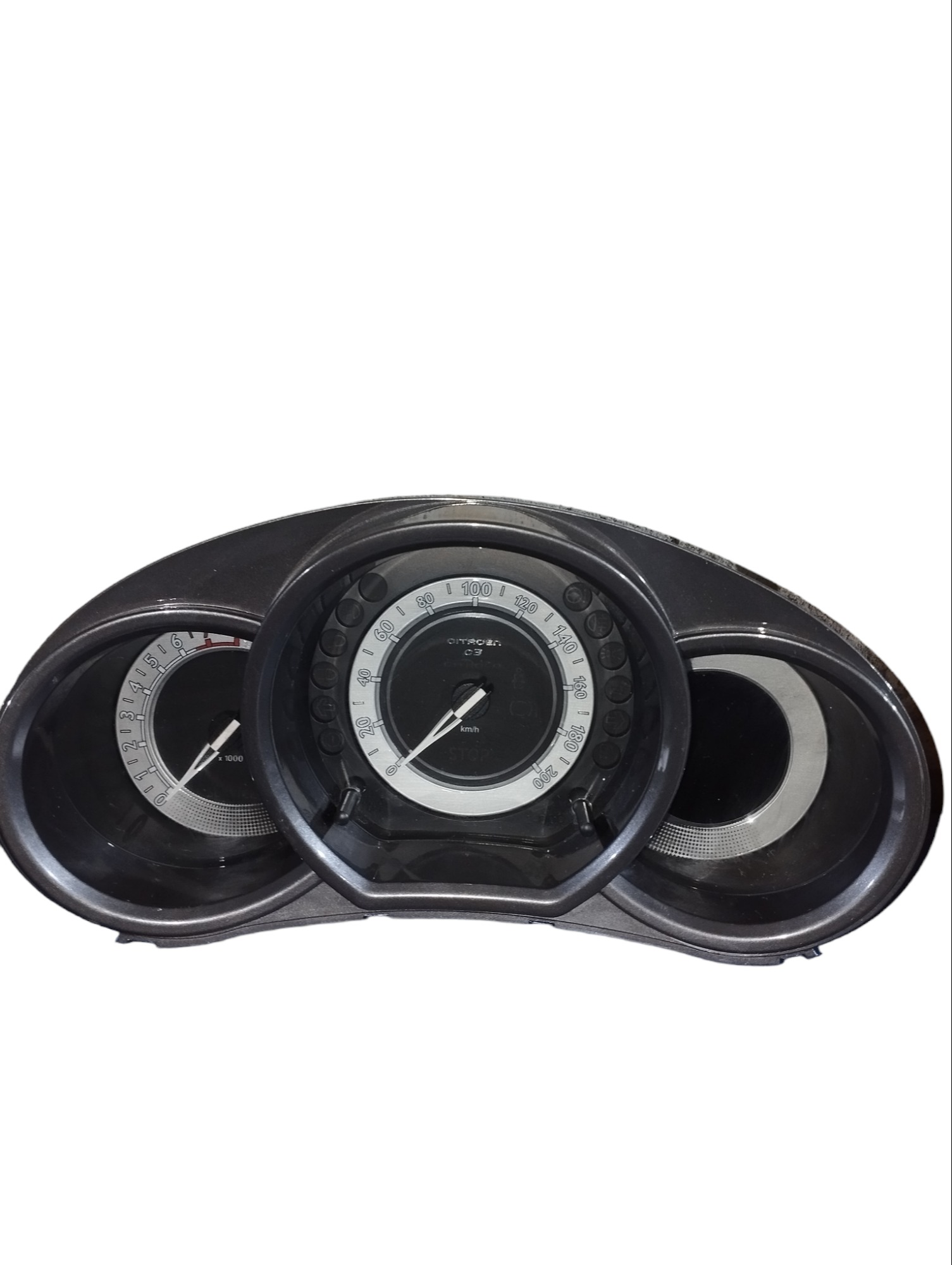 Painel Instrumentos C3 2013 A 2016 9677120480 Preto