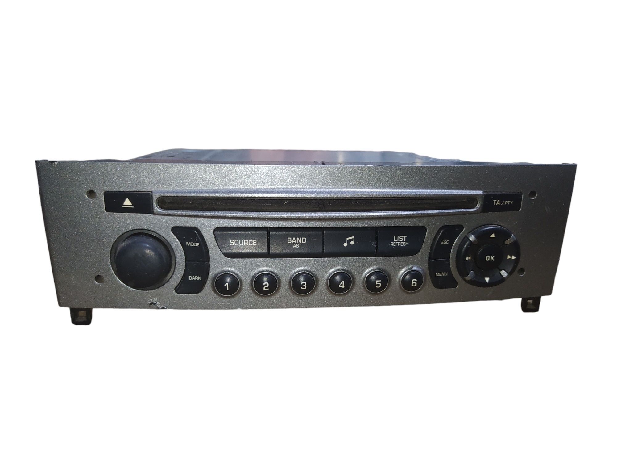 Radio Automotivo Mp3 Bluetooth Peugeot 308 2012