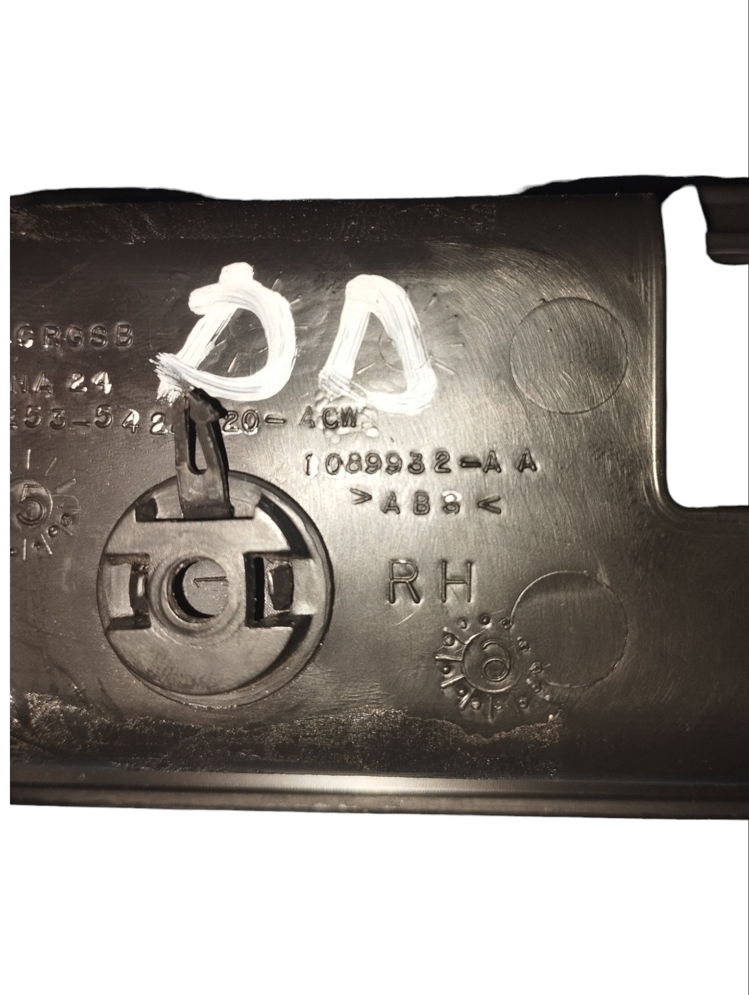 Moldura Botão Trava Porta Dianteiro Direito Ford Fusion 2007 3