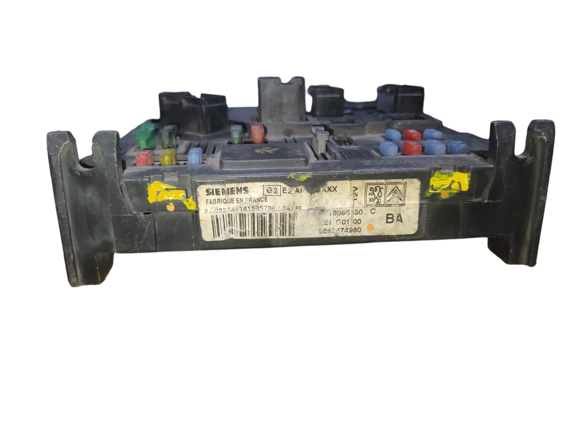 Caixa De Fusível Bsi Peugeot 206 207 A2c53240209 2004 A 2012