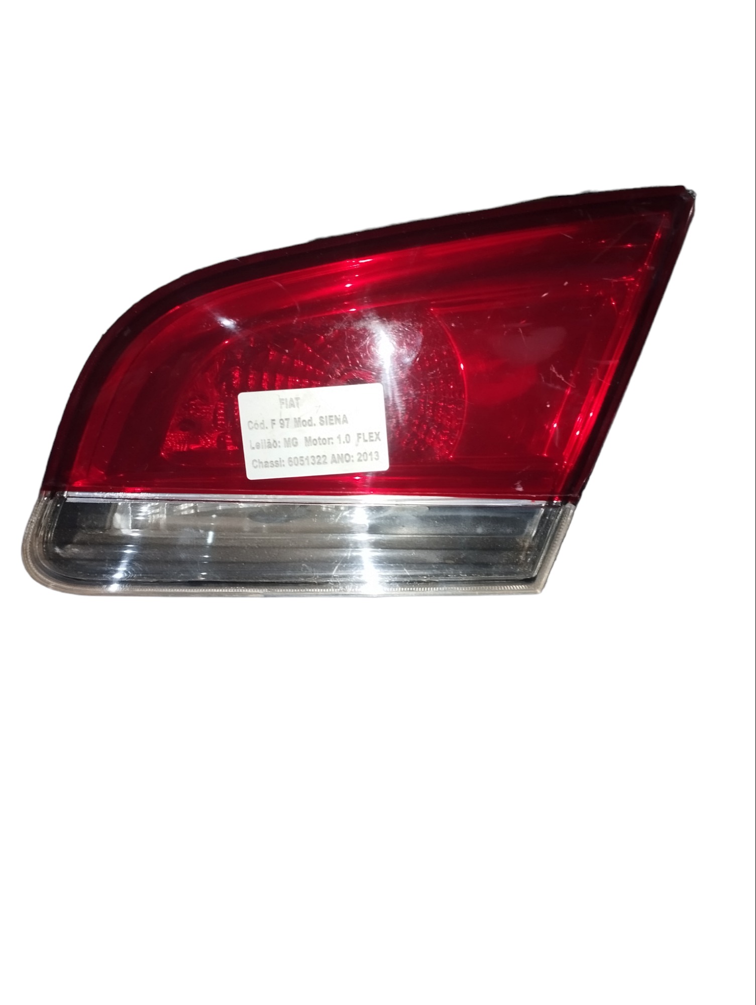 Lanterna Tampa Traseira Direita Fiat Siena 2011 A 2013 1