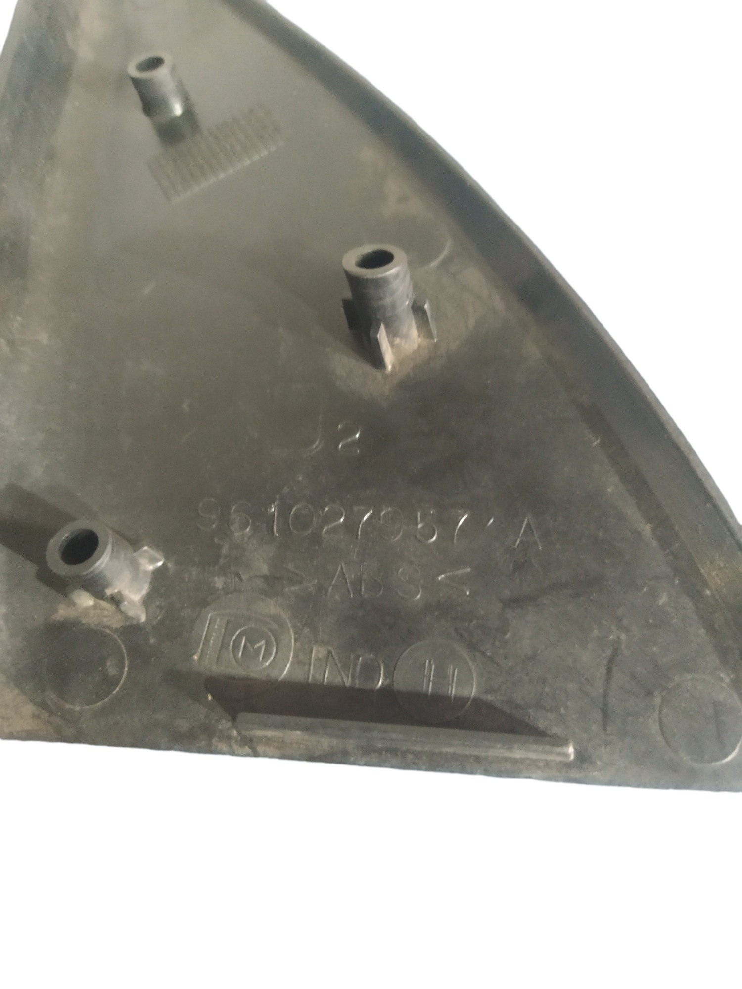 Acabamento Interno Retrovisor Esquerdo Peugeot 405 Preto 4