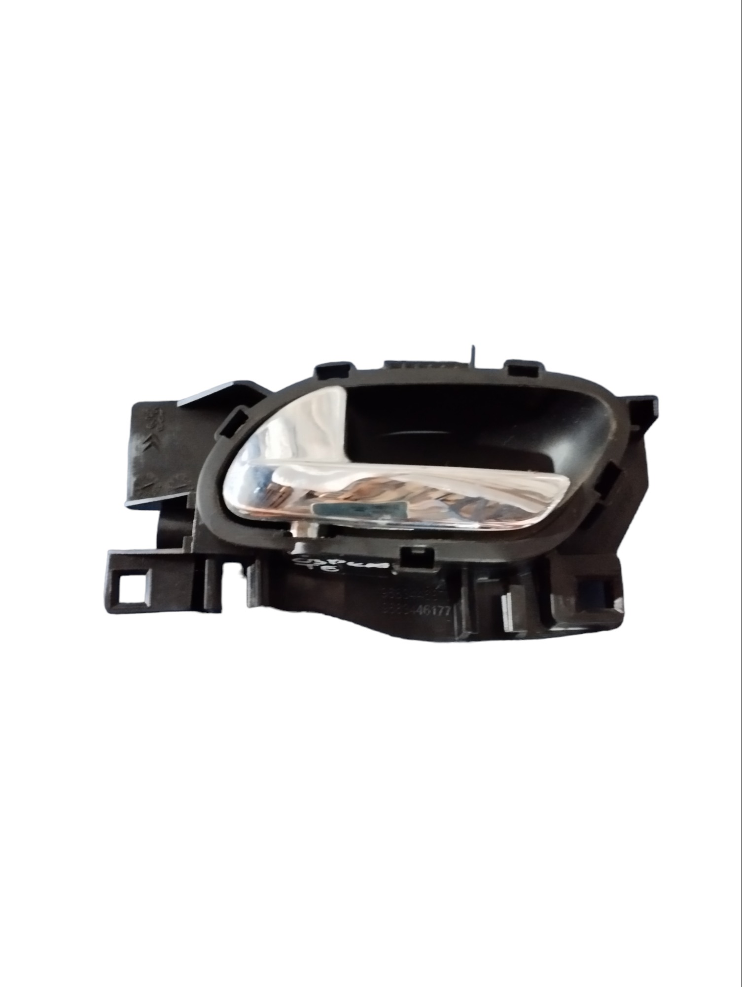 Maçaneta Interna Porta Dianteira Esquerda Citroën C3 Picasso Preto Dianteira 1