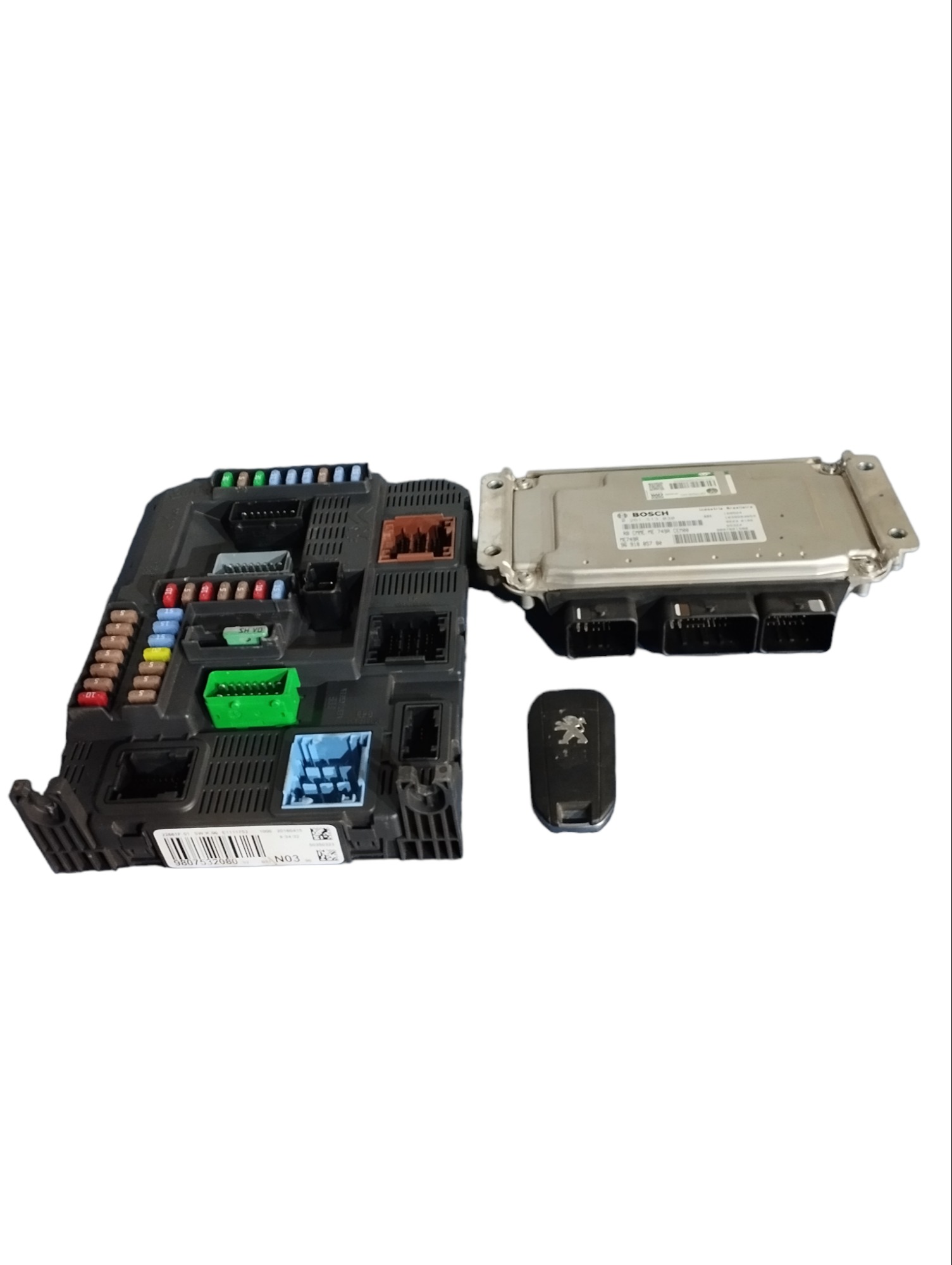 Kit Code Injeção Central Peugeot 208 1.6 16v 2017 2018 2019