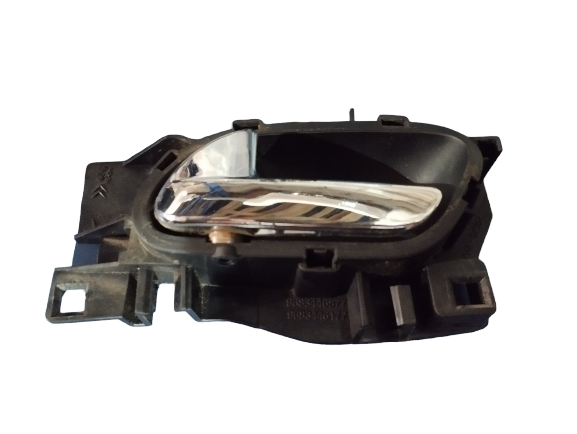 Macaneta Interna Puxador C3 2013 A 2016 Esquerda Original Preto/prata Dianteira/traseira 2