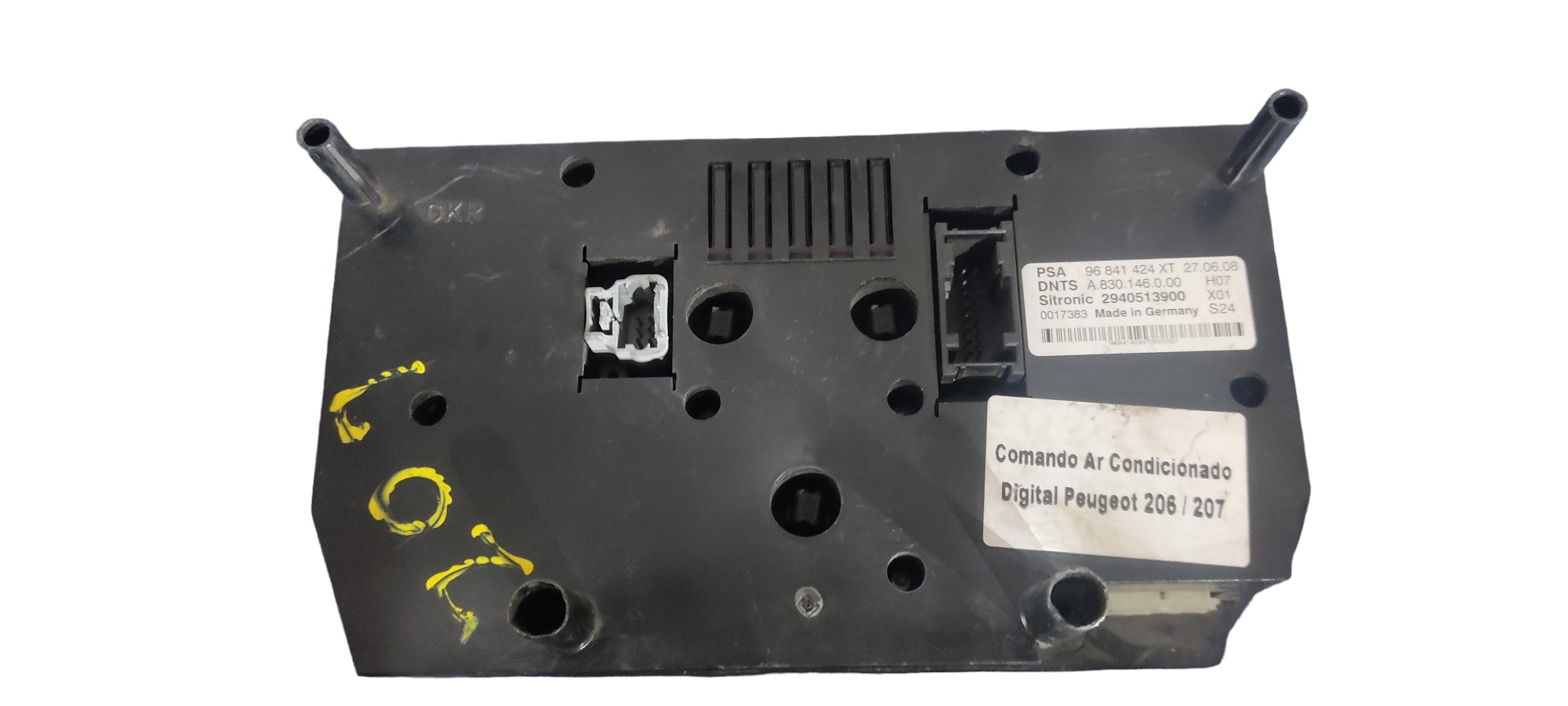 Botões De Comando Ar Condicionado Peugeot 207 96841424xt 6