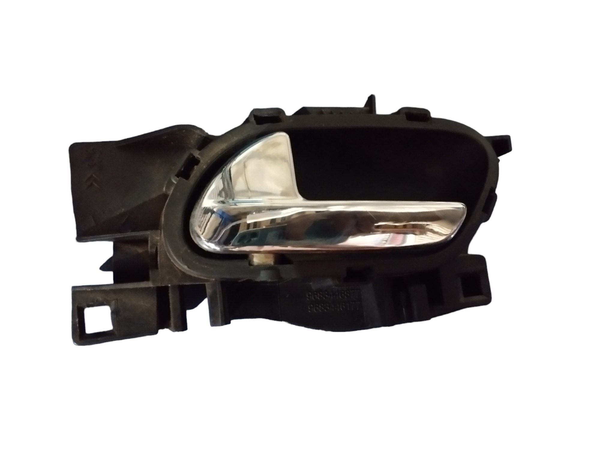 Macaneta Interna Puxador C3 2013 A 2016 Esquerda Original Preto/prata Dianteira/traseira 1