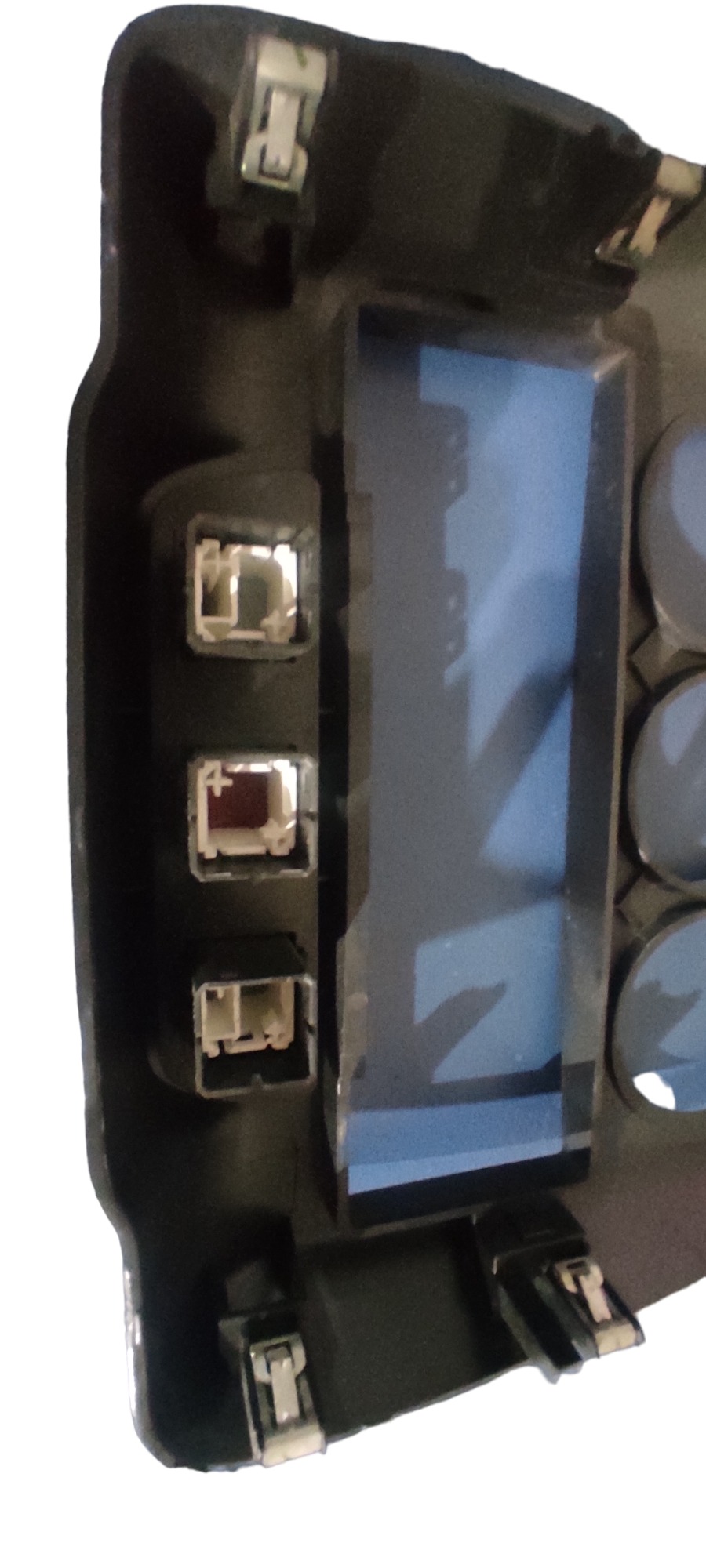 Moldura Do Painel De Controle Do Ar Citroen C3 9688580877 6