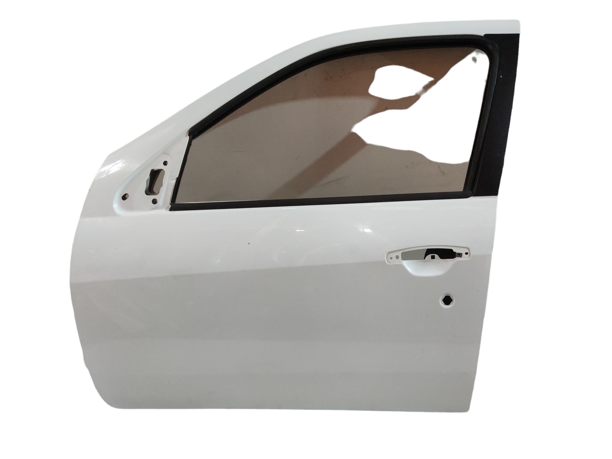 Porta Dianteira Esquerda Renault Symbol 2008 A 2013 Branco